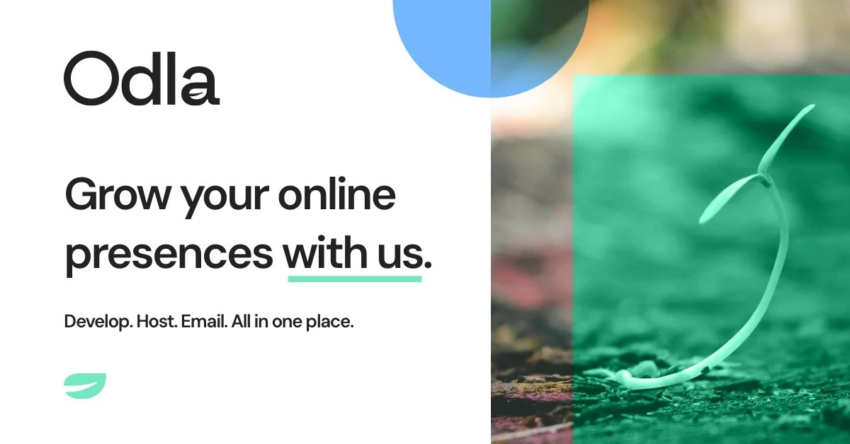 Olda social post using their latest branding from APS Design