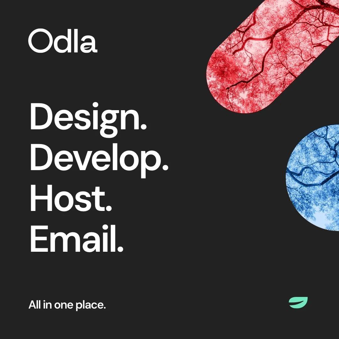 Olda social post using their latest branding from APS Design