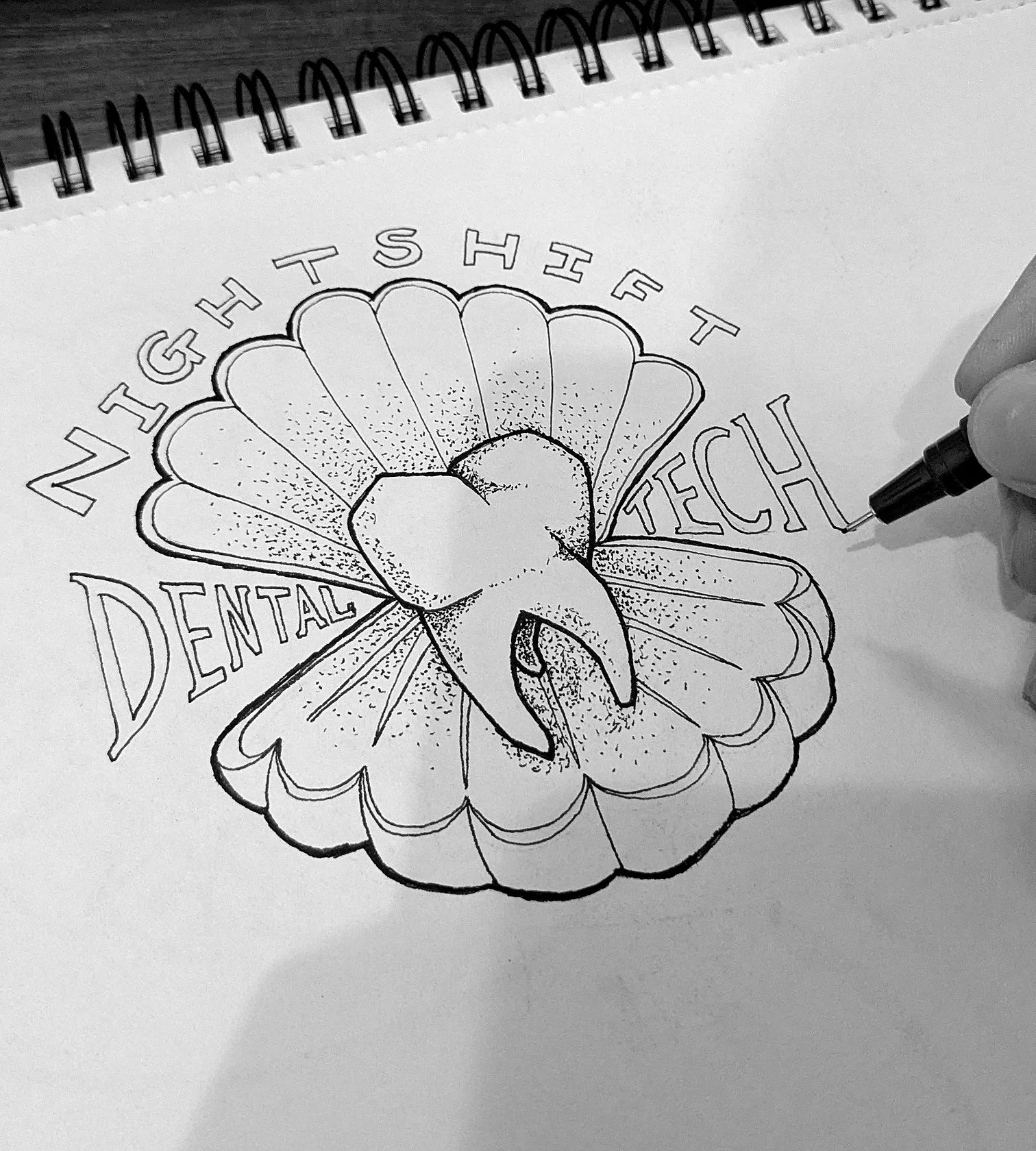 APS Design - drawing on sketchpad