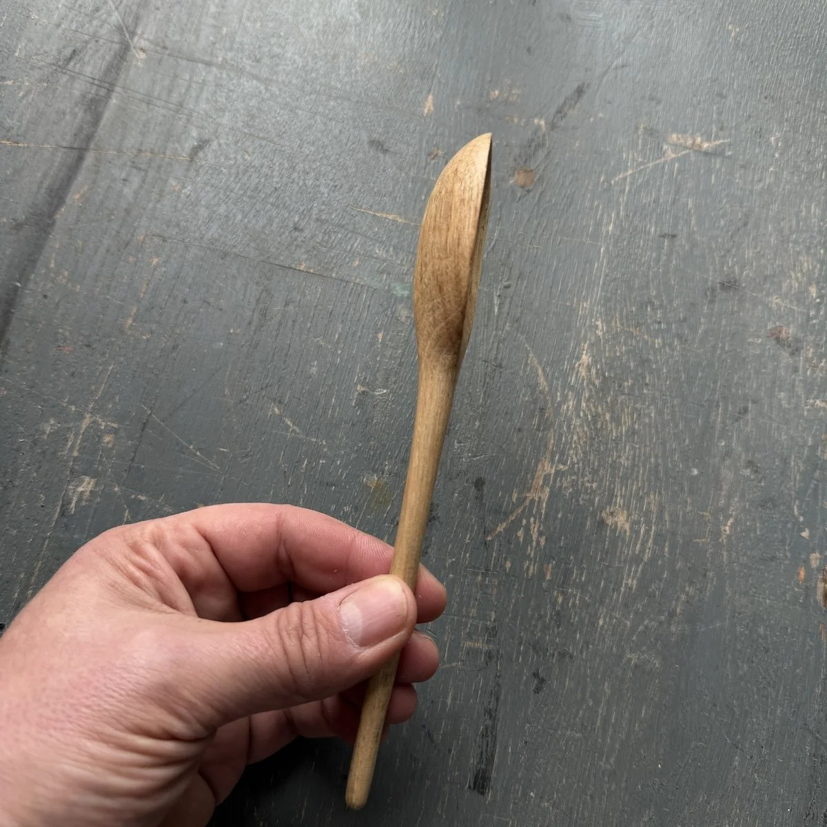 Hand Carved Spalted Birch Wooden Spoon | Hand Carved Wooden Spoon UK