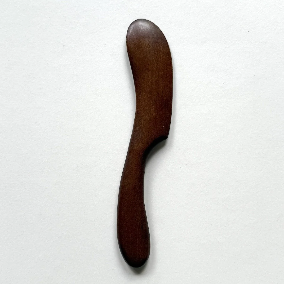 Hand Carved Ebonised Sycamore Spreader