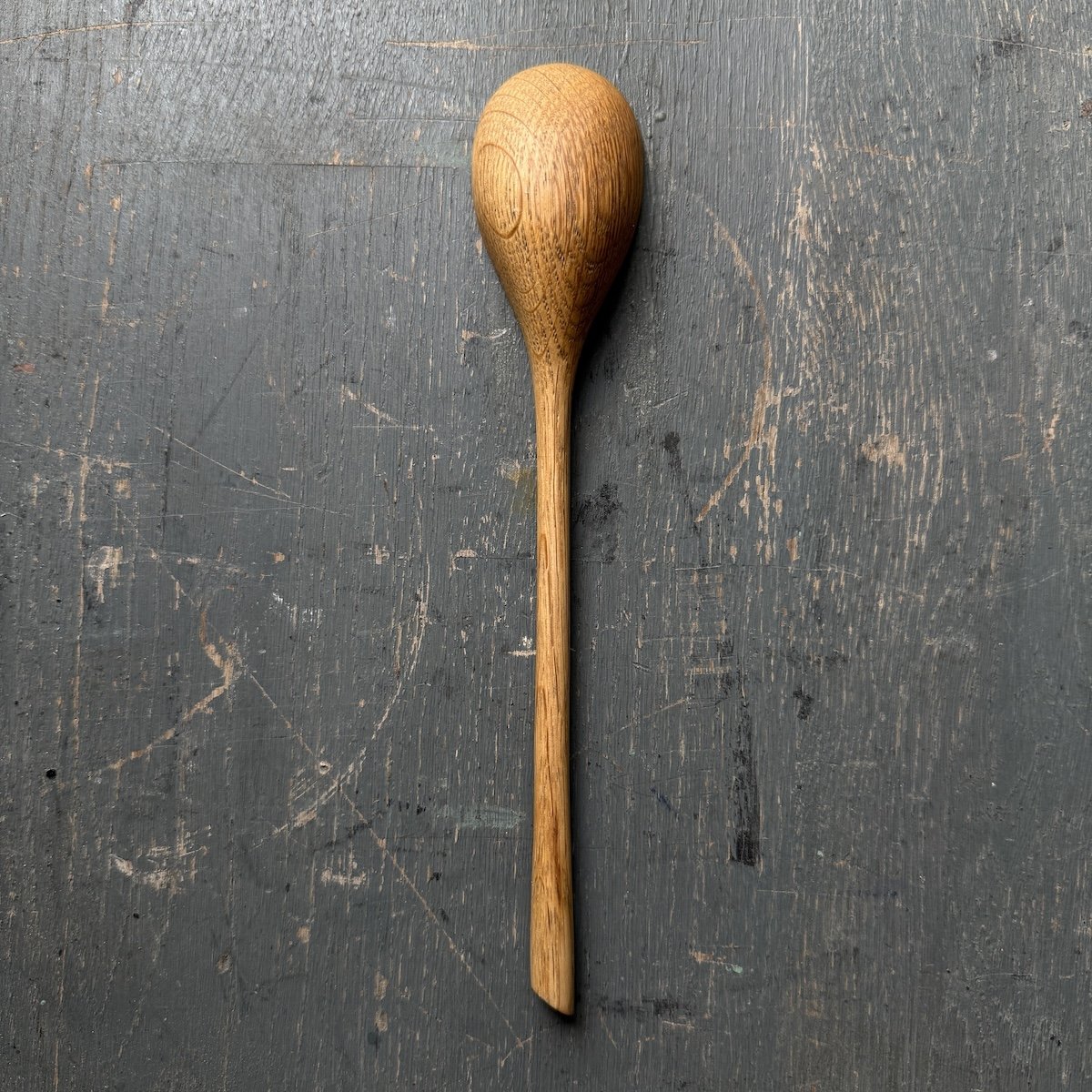Hand Carved Oak Spoon made from recycled oak | Hand Carved Wooden Spoon