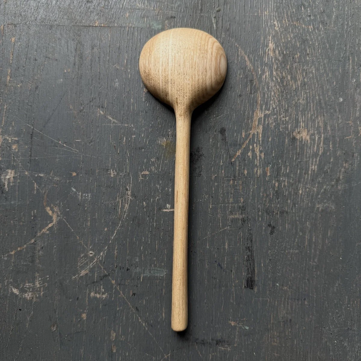 Hand Carved Silver Birch Small Serving Spoon | Handmade Wooden Spoon