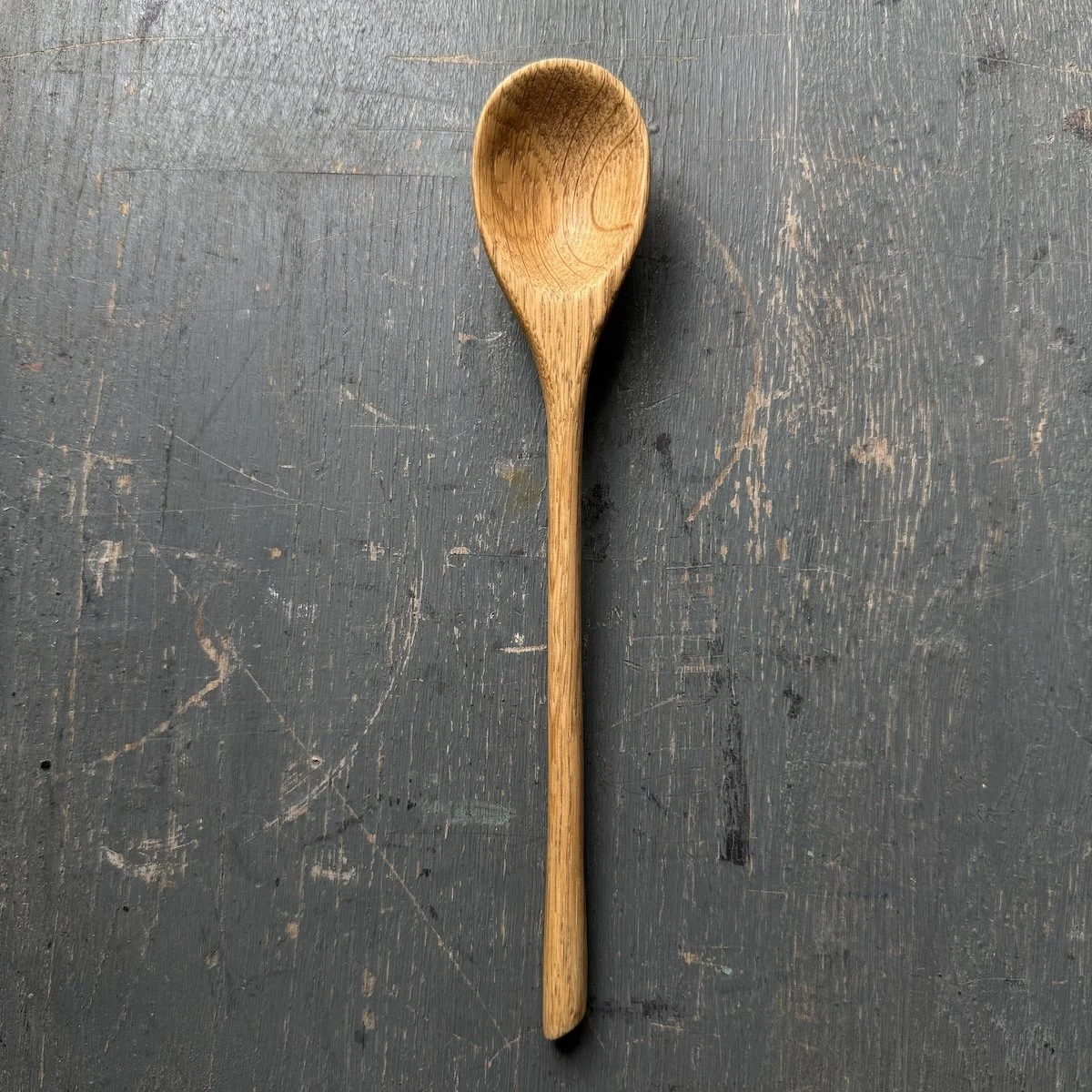 Hand Carved Oak Spoon