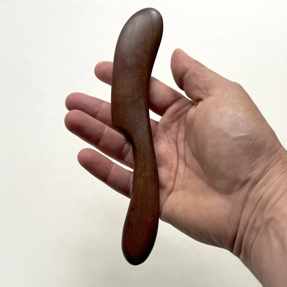 Hand Carved Ebonised Sycamore Spreader | Hand Made Wooden Spoons & Utensils
