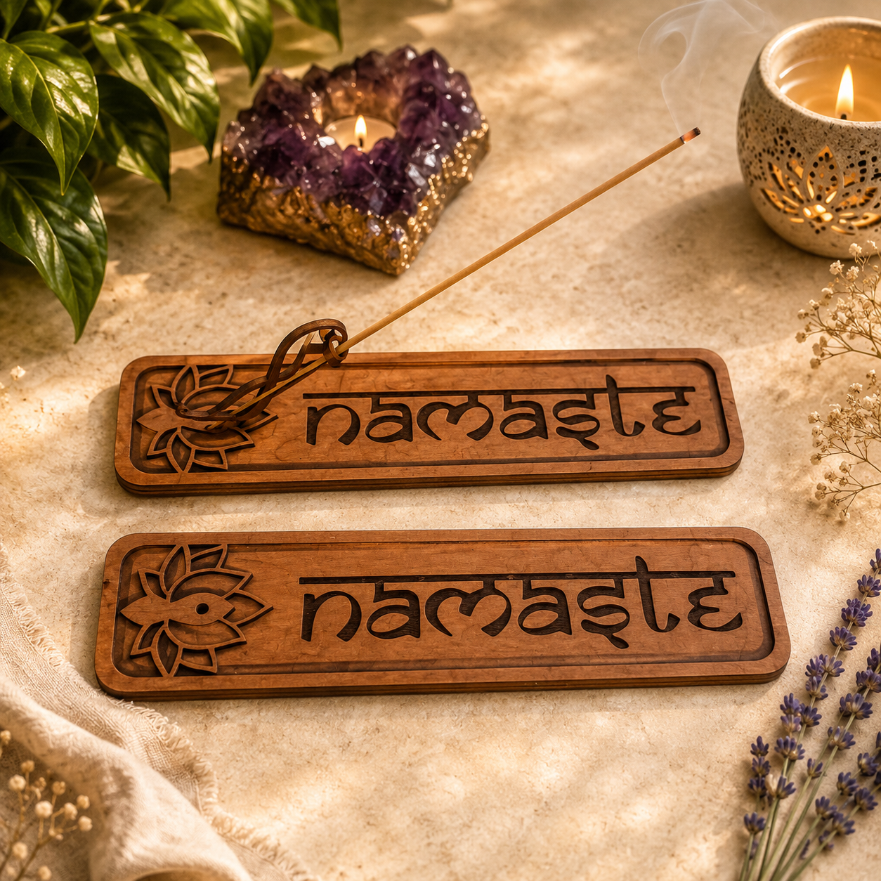 Namaste Incense Holder