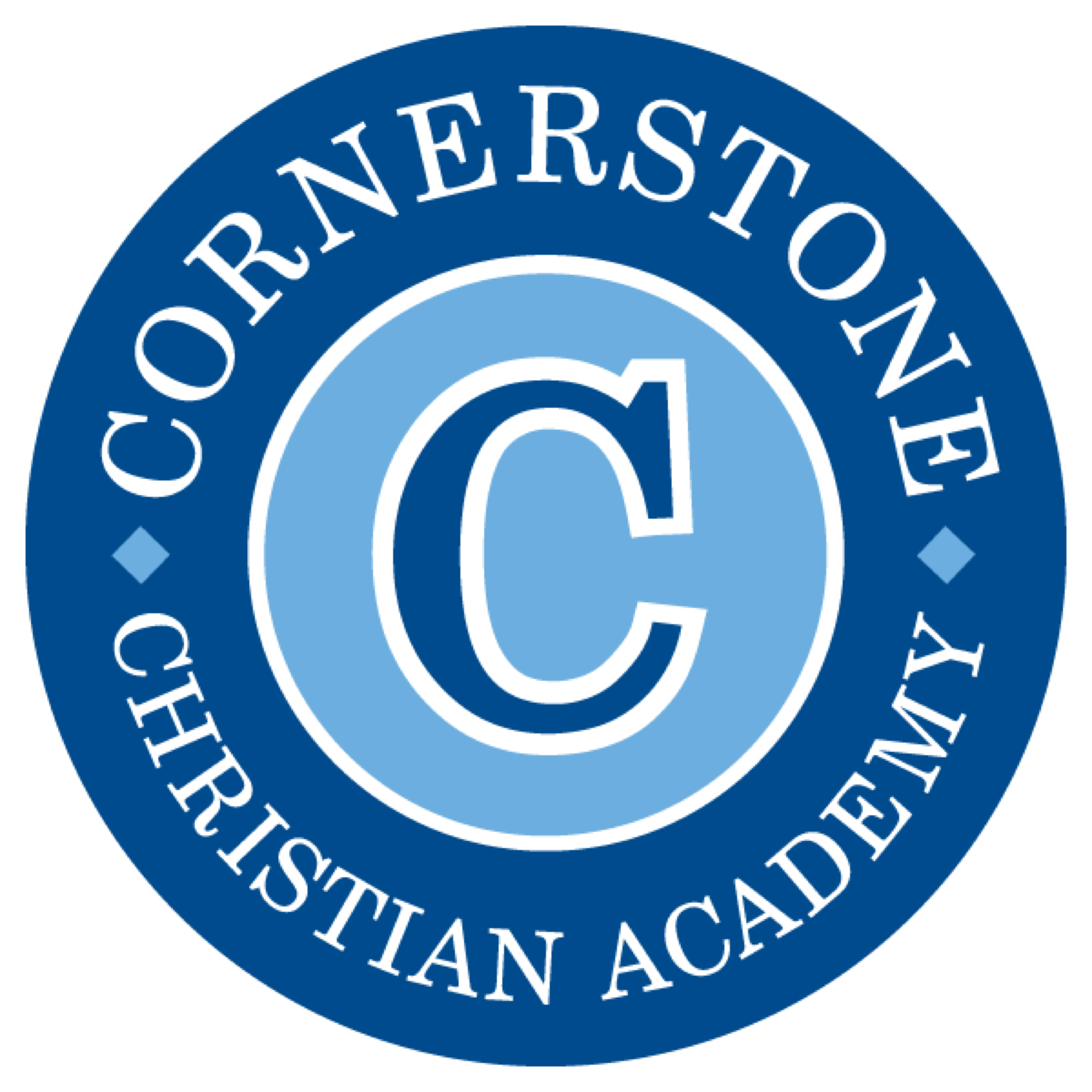 Private Christian school logo for Cornerstone Christian Academy Peachtree Corners, GA