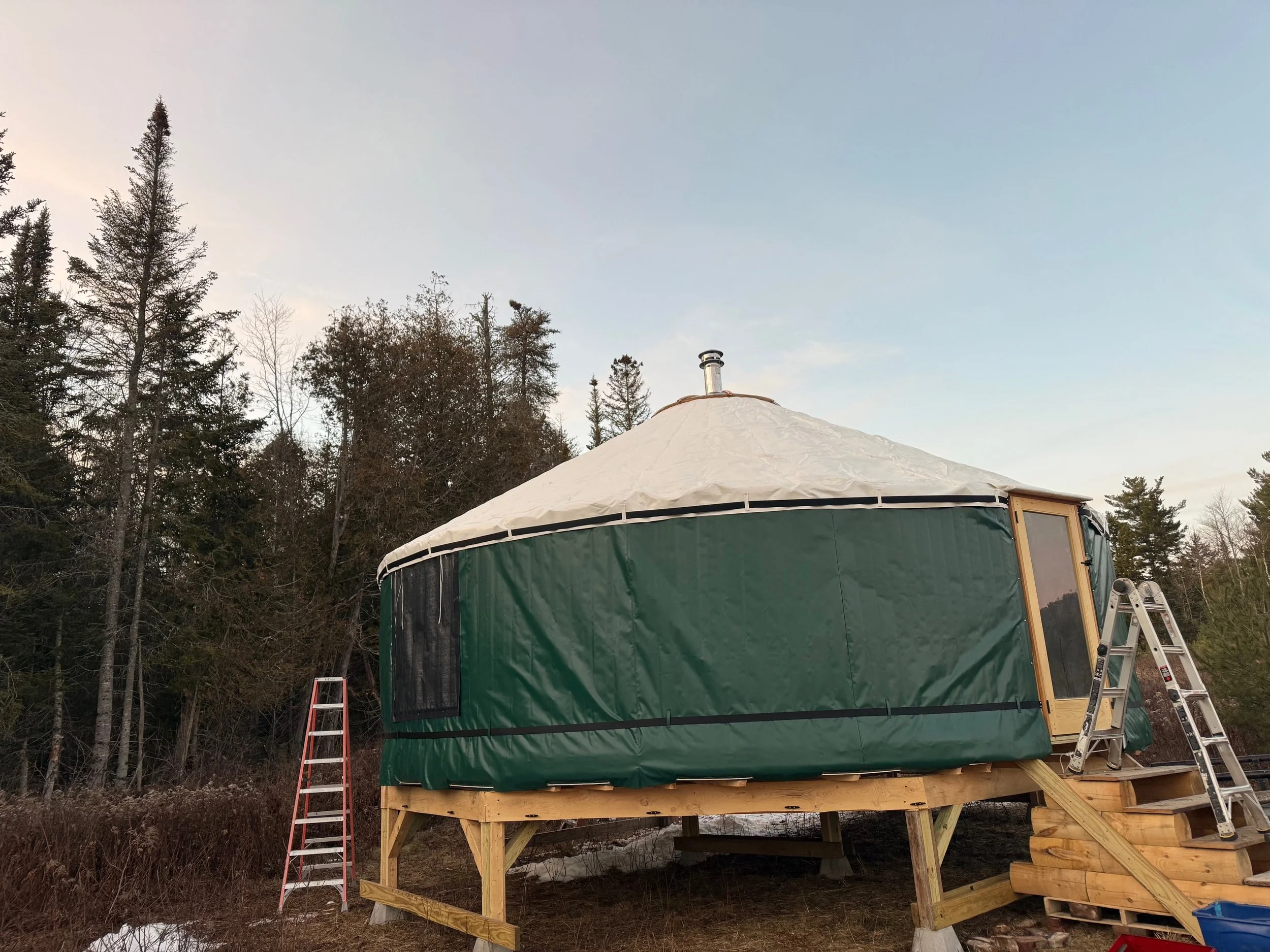 Yurt Raise Part I