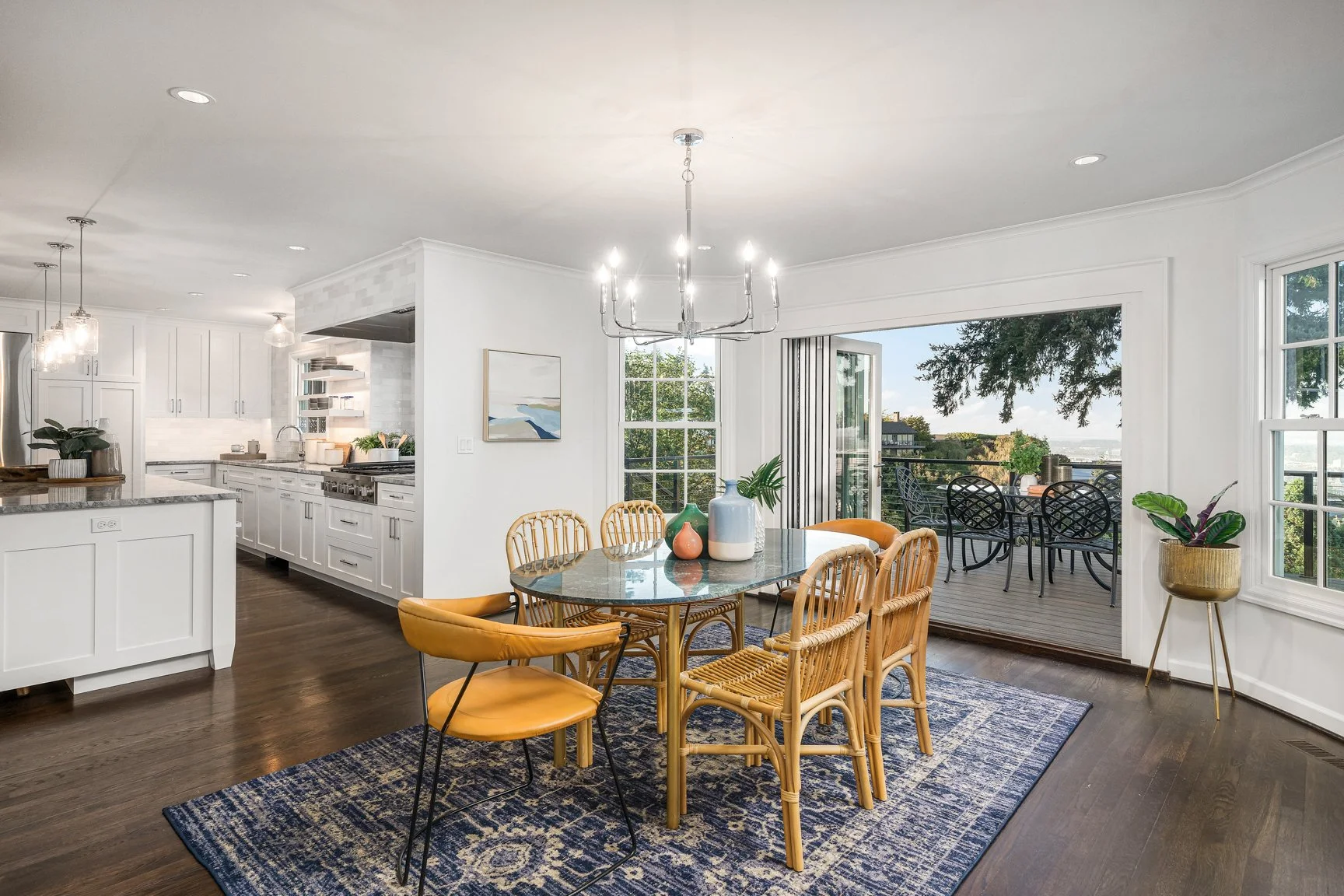 Colonial Revival Home Staging in Portland’s West Hills