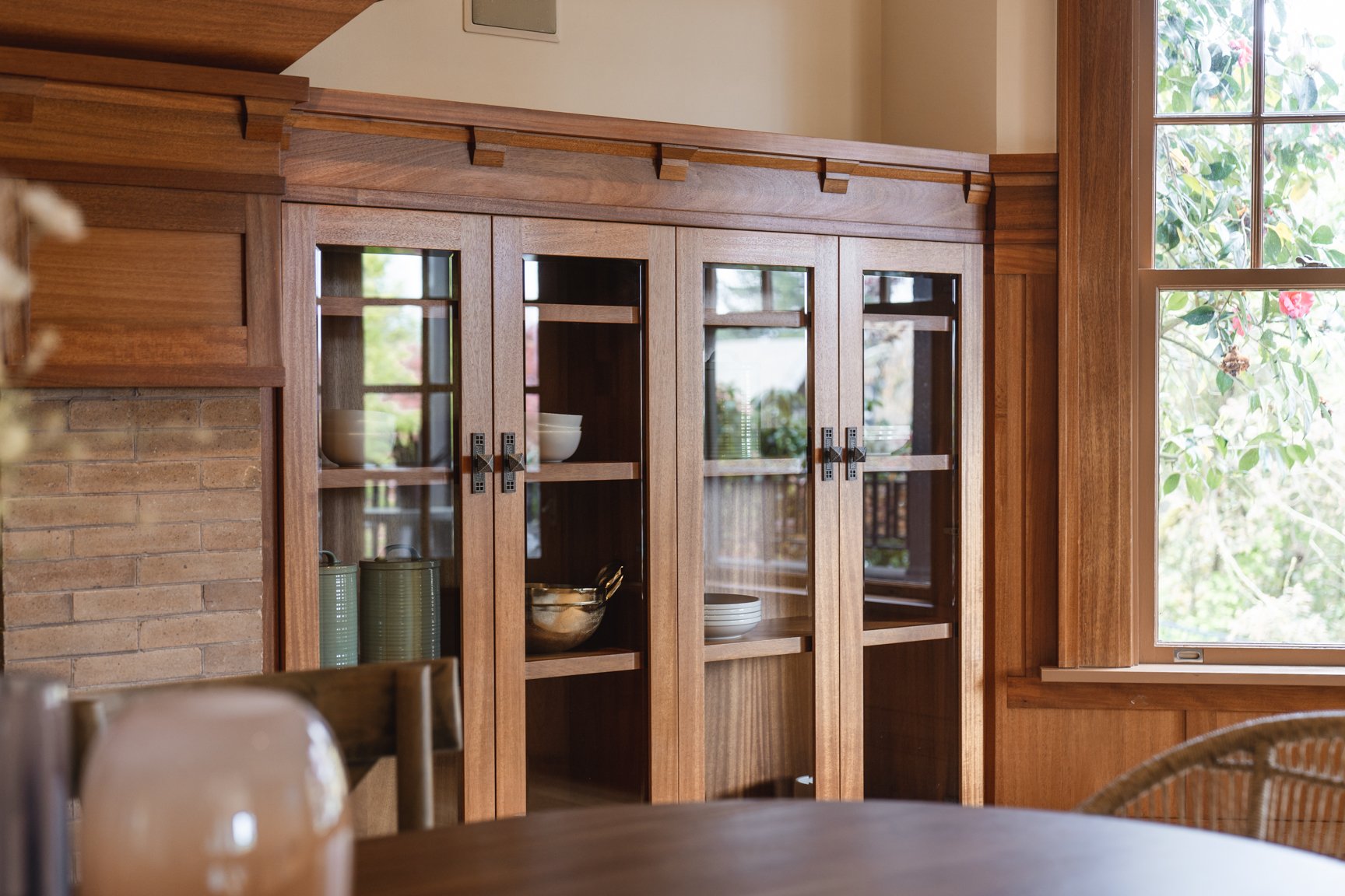 Craftsman Home Staging in Northwest Portland by Agape Home Co Dining Detail