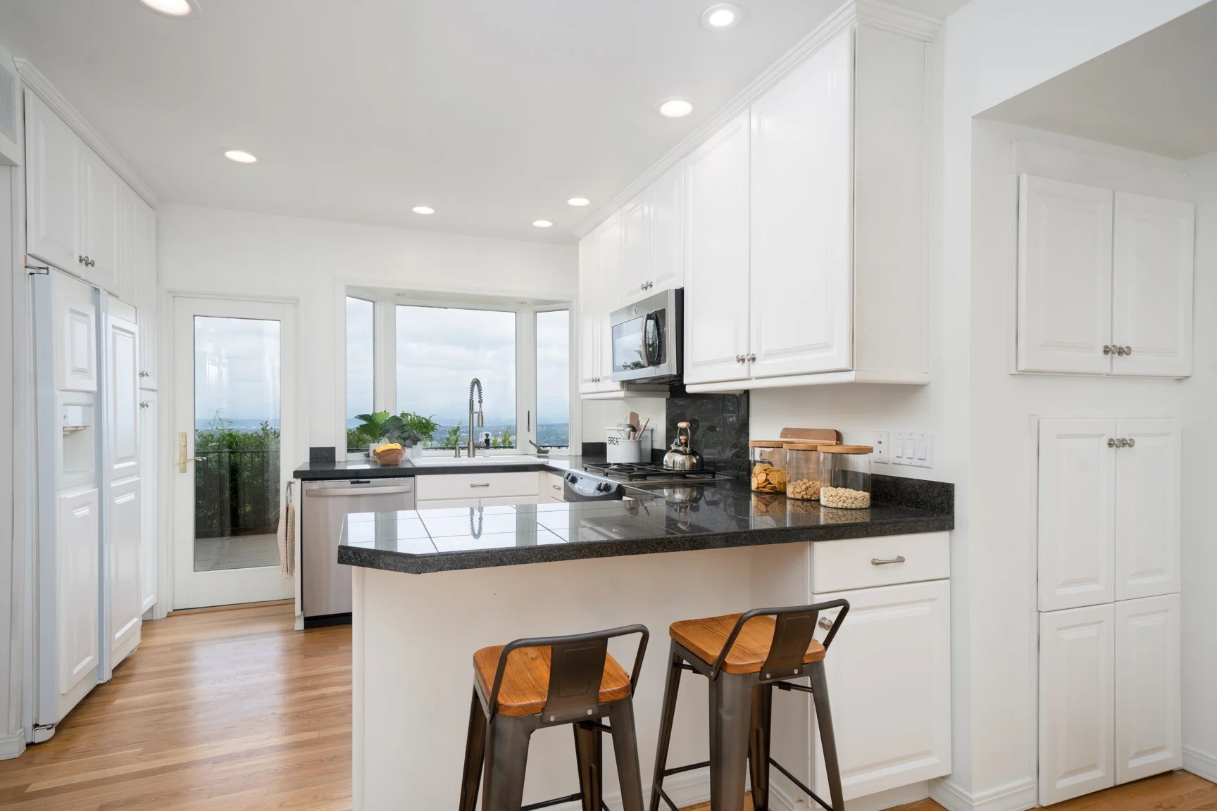 Cape Cod Revival home Portland staging by Agape Home Co