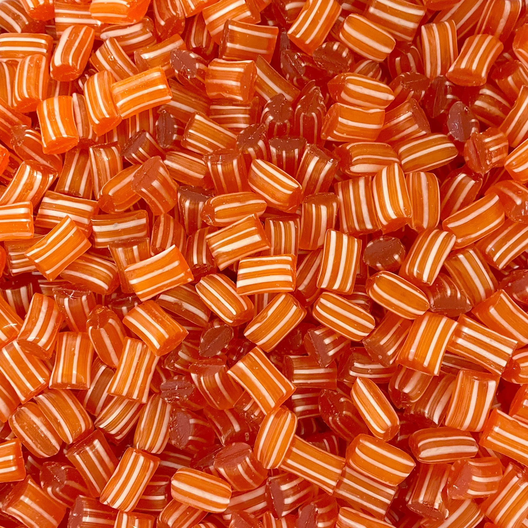 Orange Hard Candy Puffs