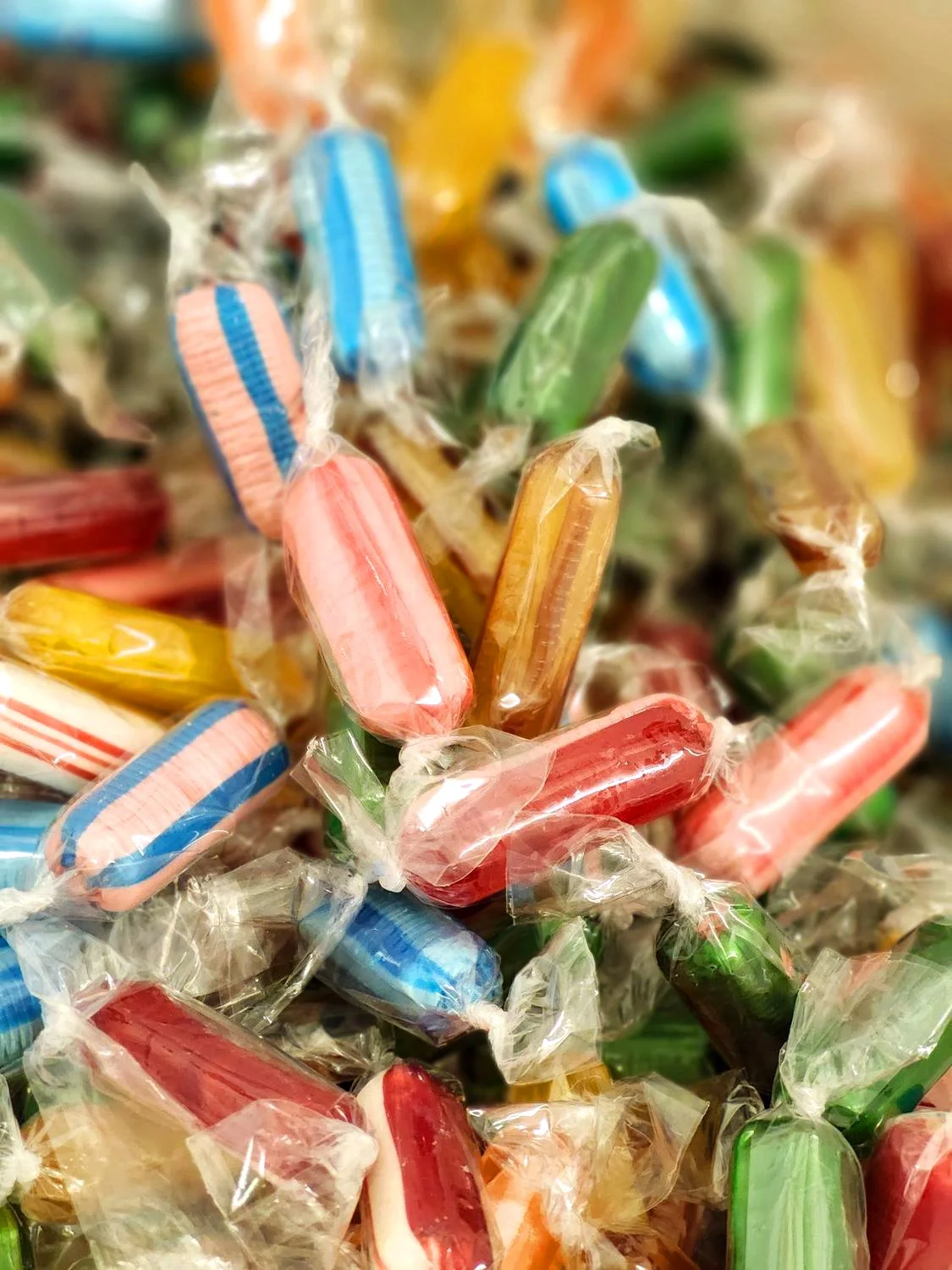 Rainbow of Colorful Candy