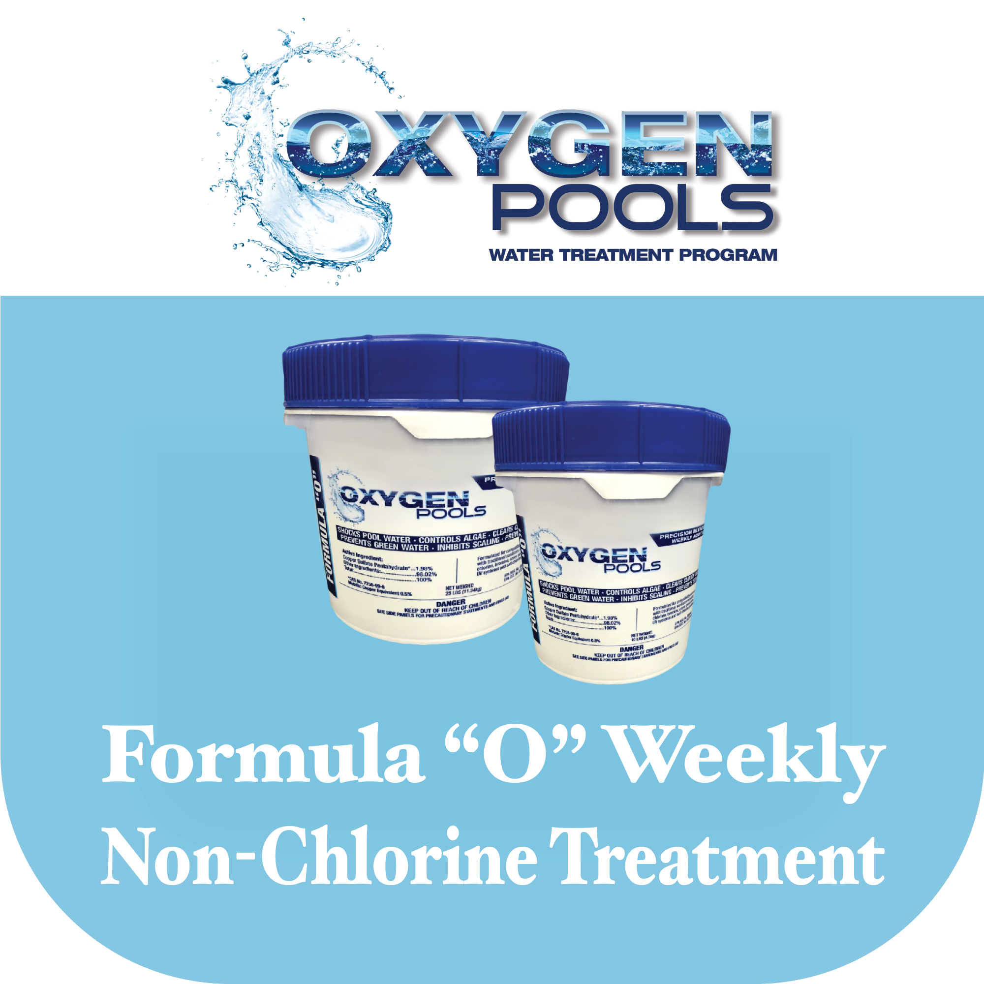 Oxygen Pools Formula "O" Powder