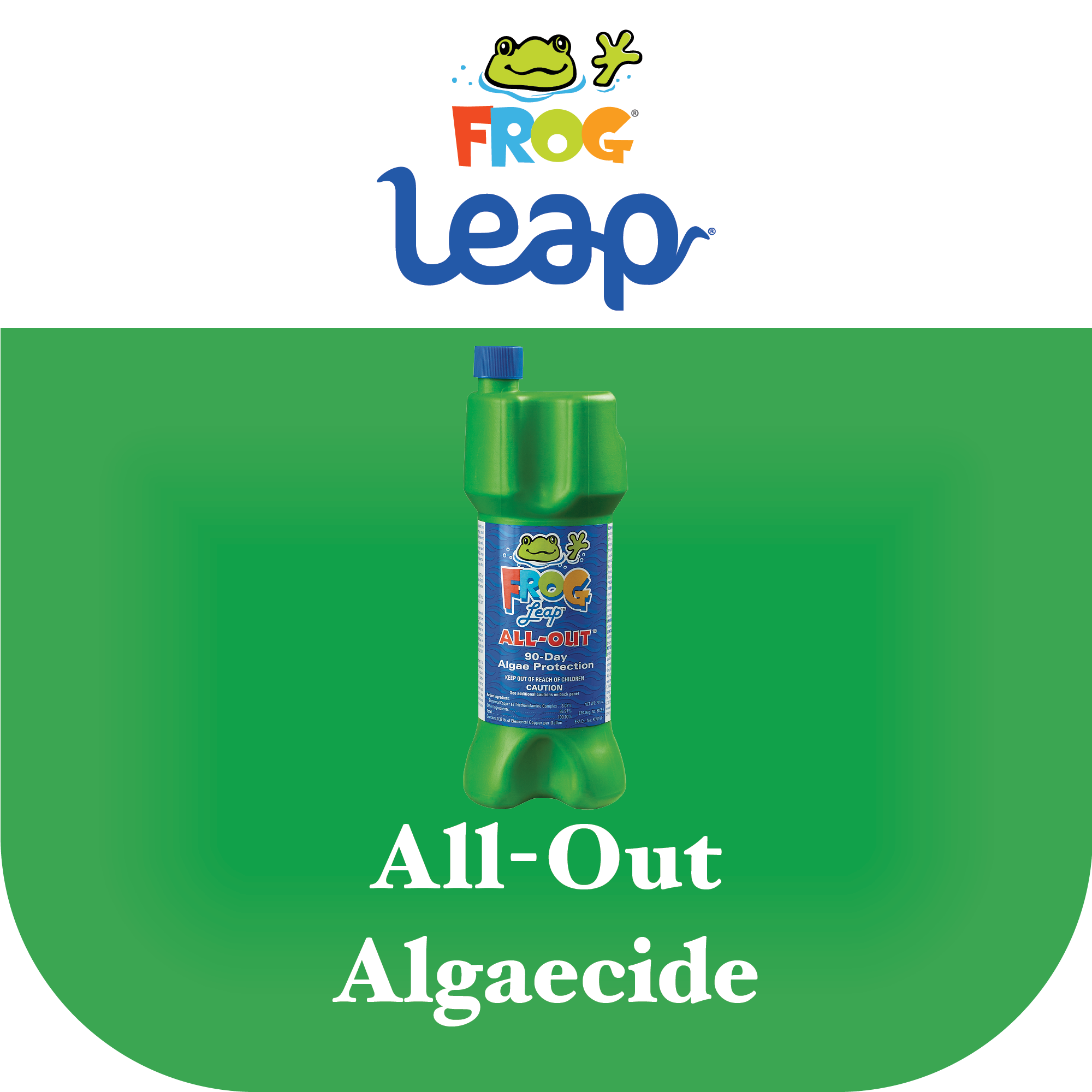 FROG Leap Algaecide Pac