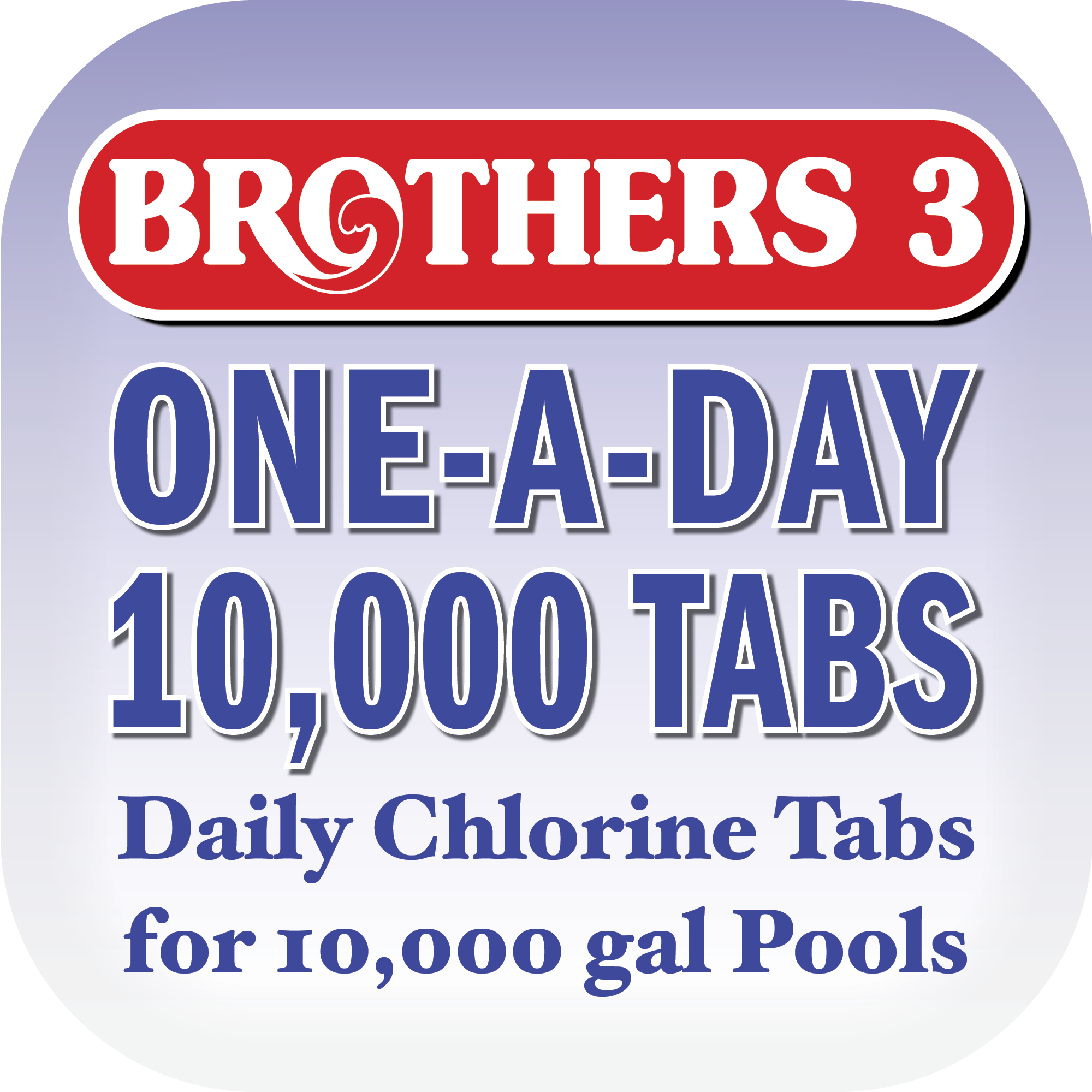 One-A-Day Tabs - for 10,000 Gallon Pools