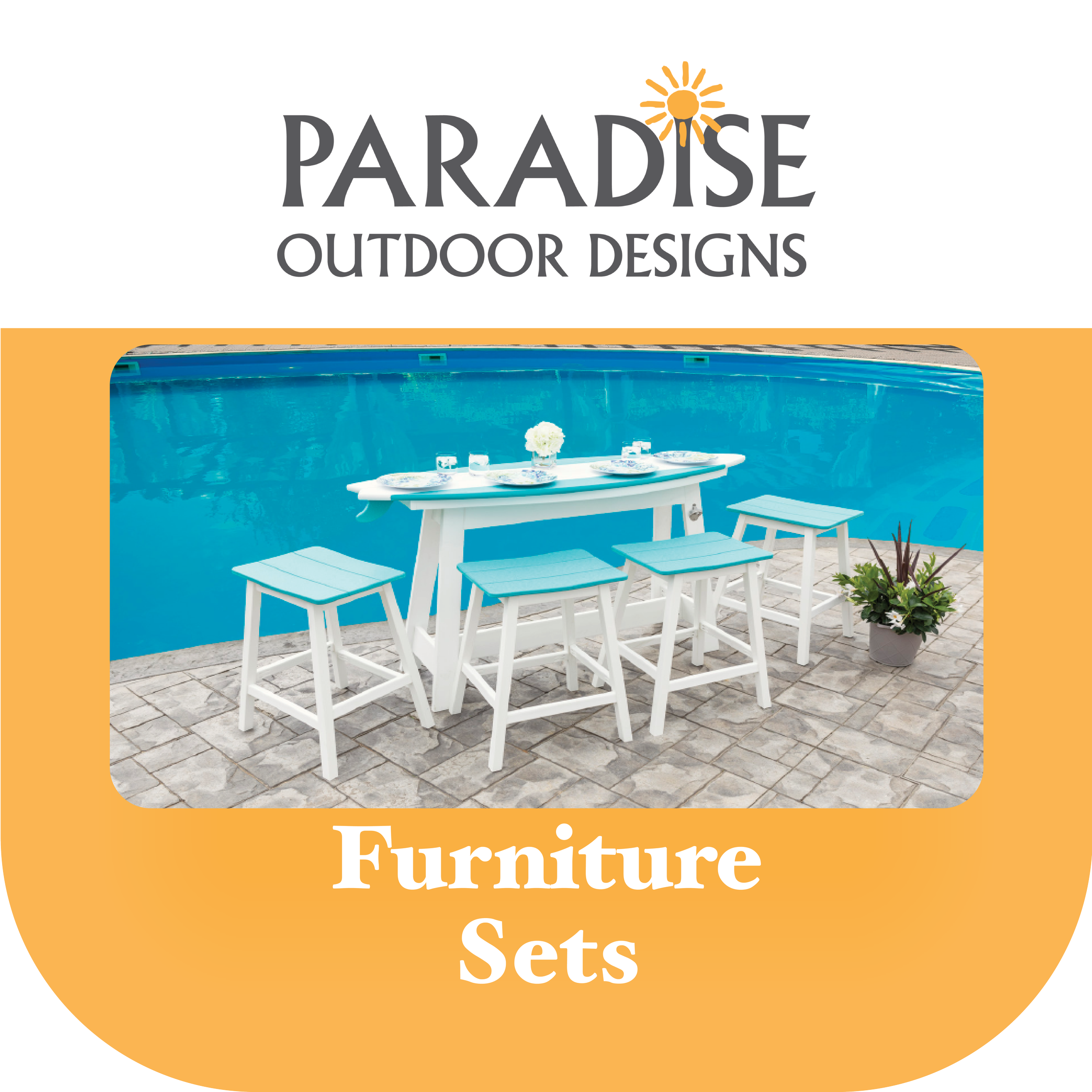 Paradise Outdoor Designs - 6' Surf Set