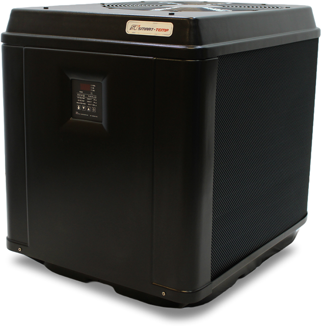 A black package delivery or shipping container with a control panel on the front and mesh sides.