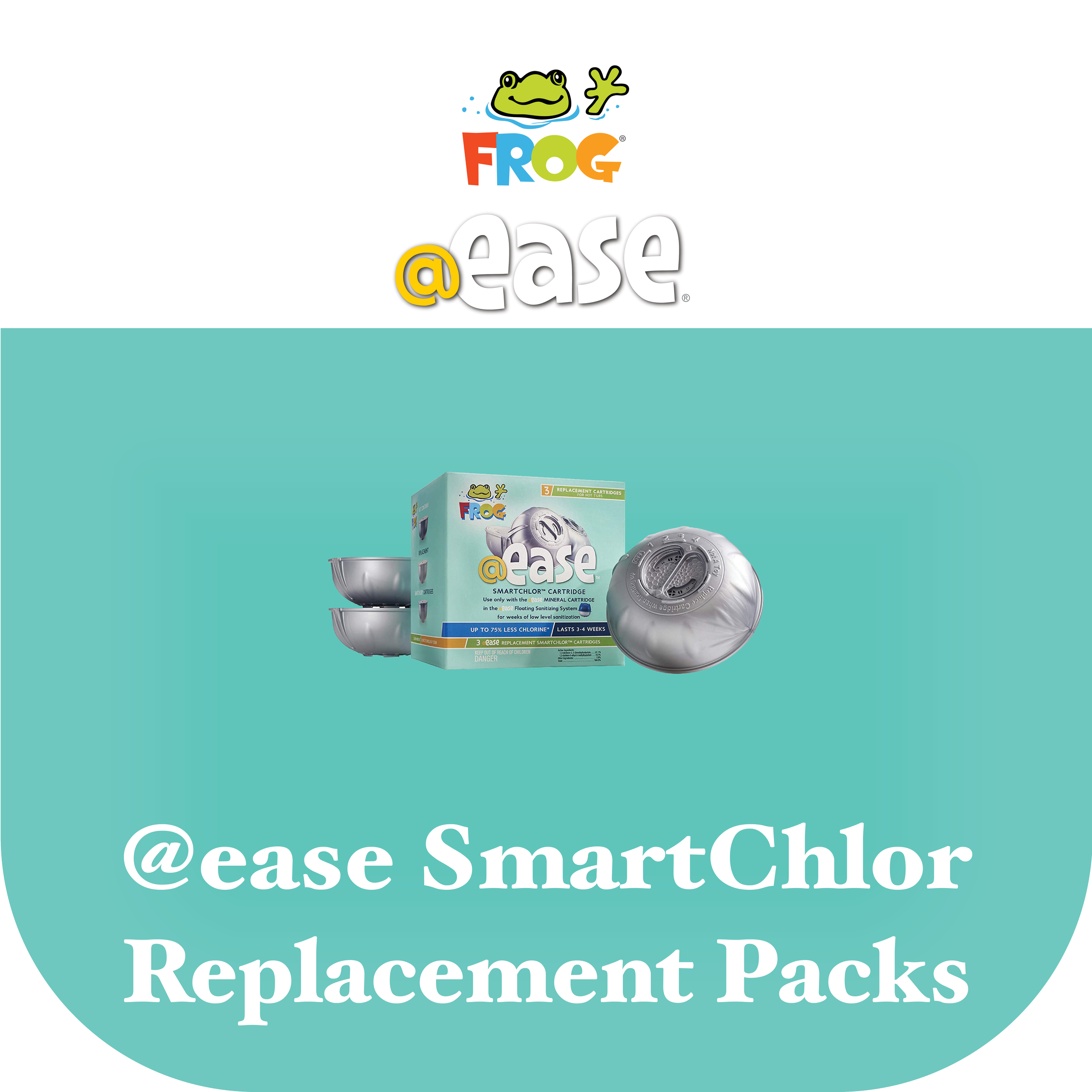 FROG @ease Smart Chlor 3-Pack Replacement