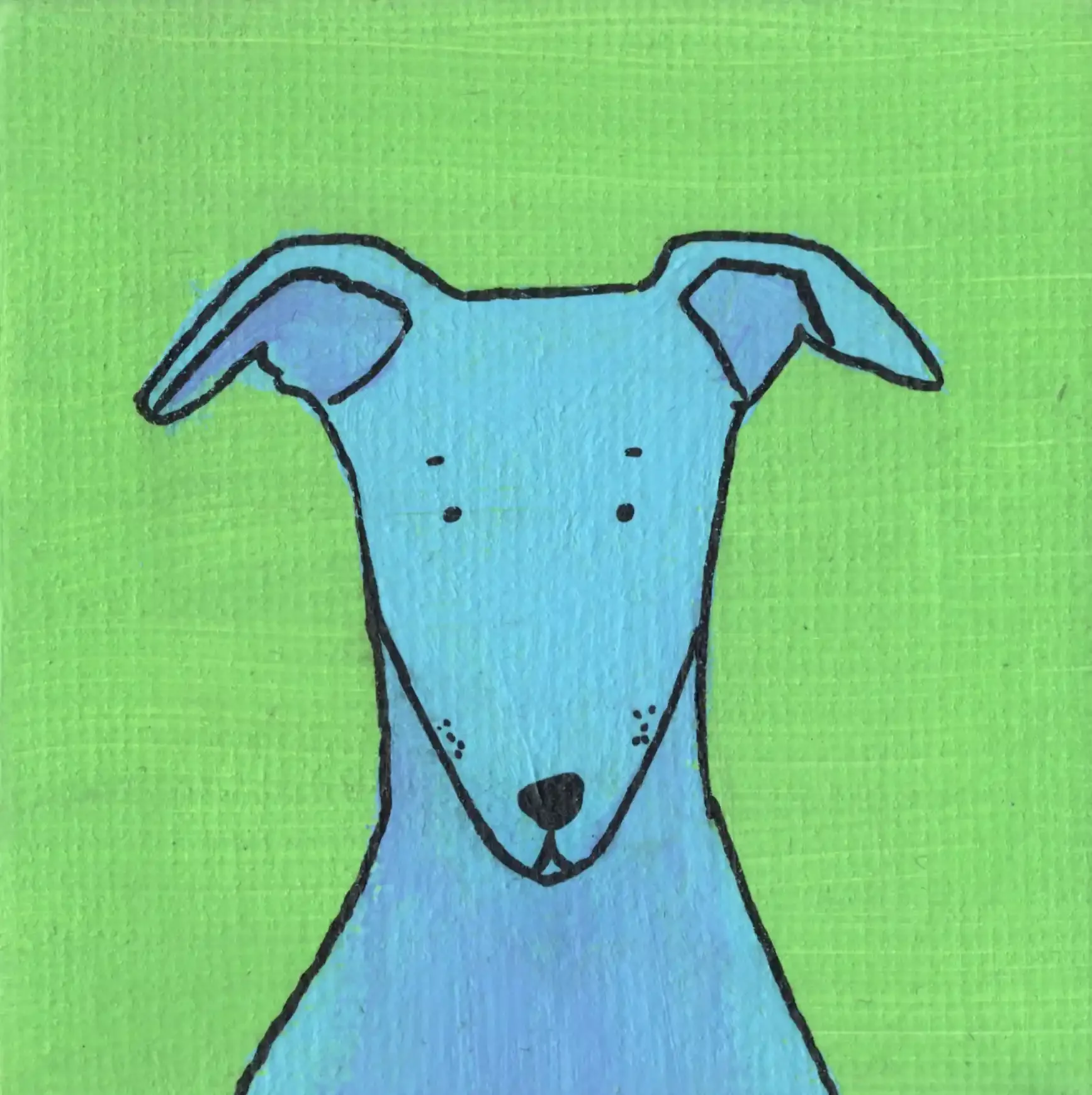 24 Mini Canvas - whippet colourblock.webp