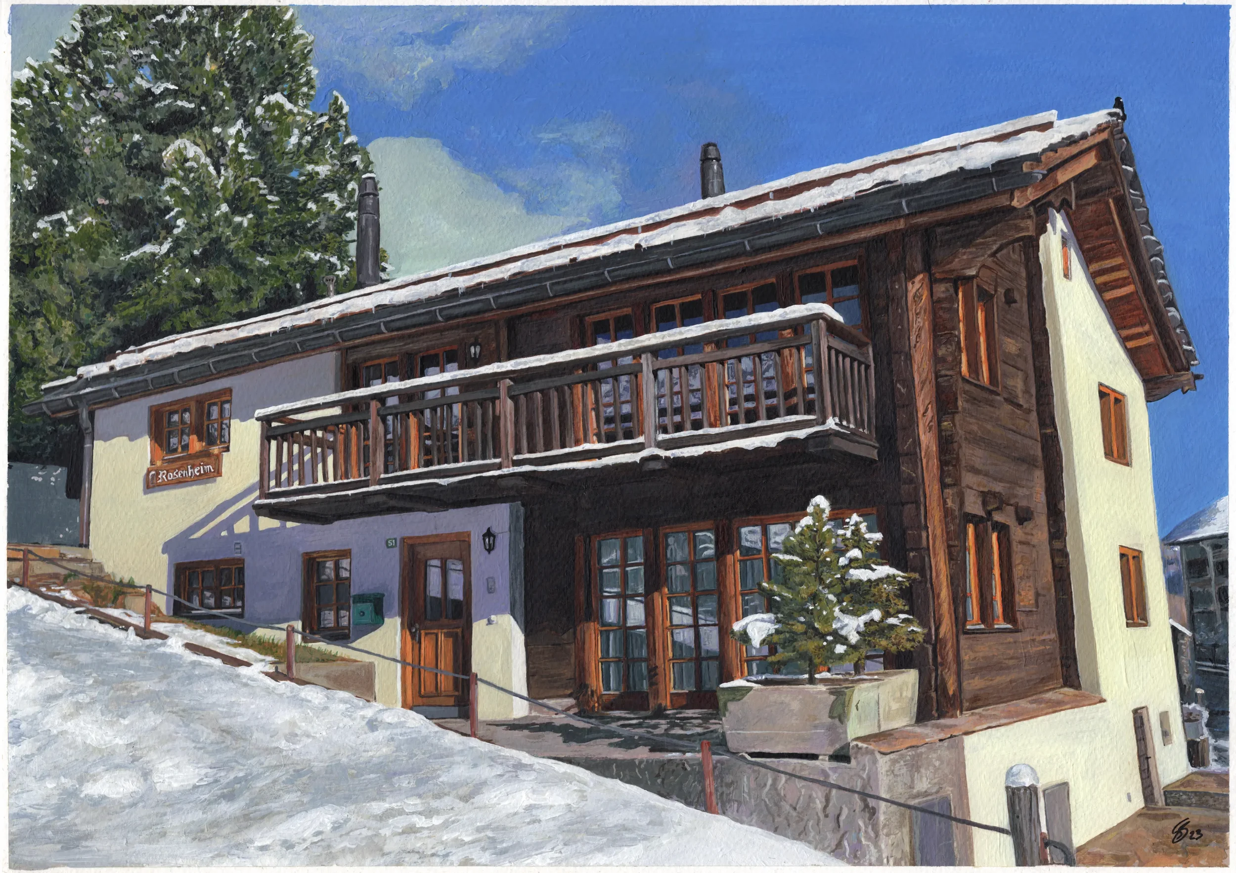 Acrylic Painting - A3 Size - from £140