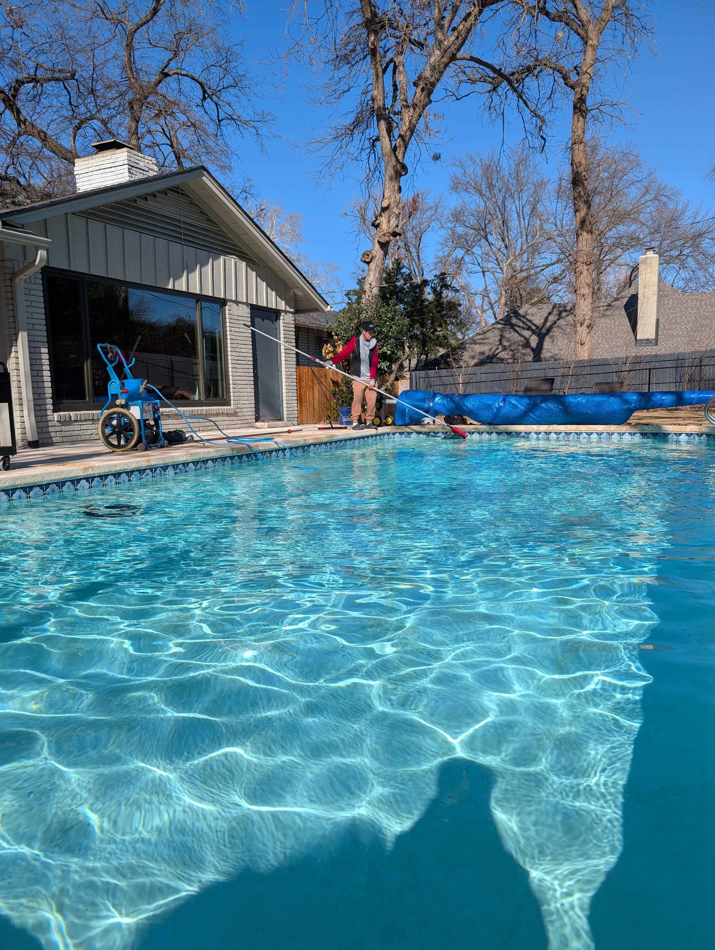 Weekly pool services