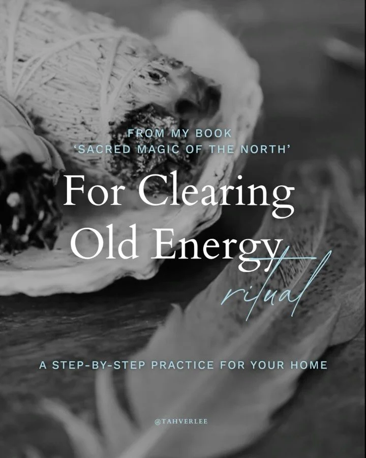 Your home holds energy &mdash; old and new. This ritual from my book &lsquo;Sacred Magic of the North&rsquo; is just one of the many you will find within for a fresh start on the lands you stand on. 

Connecting with our physical space is the ultimat