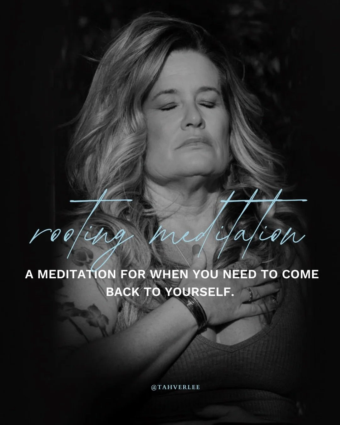 Close your eyes, feel the ground beneath you, and remember &mdash; you were never floating. You were always rooted 🌱

Do this meditation for when you need to come back to yourself. The Rooting Meditation from my book- &lsquo;Sacred Magic of the Nort