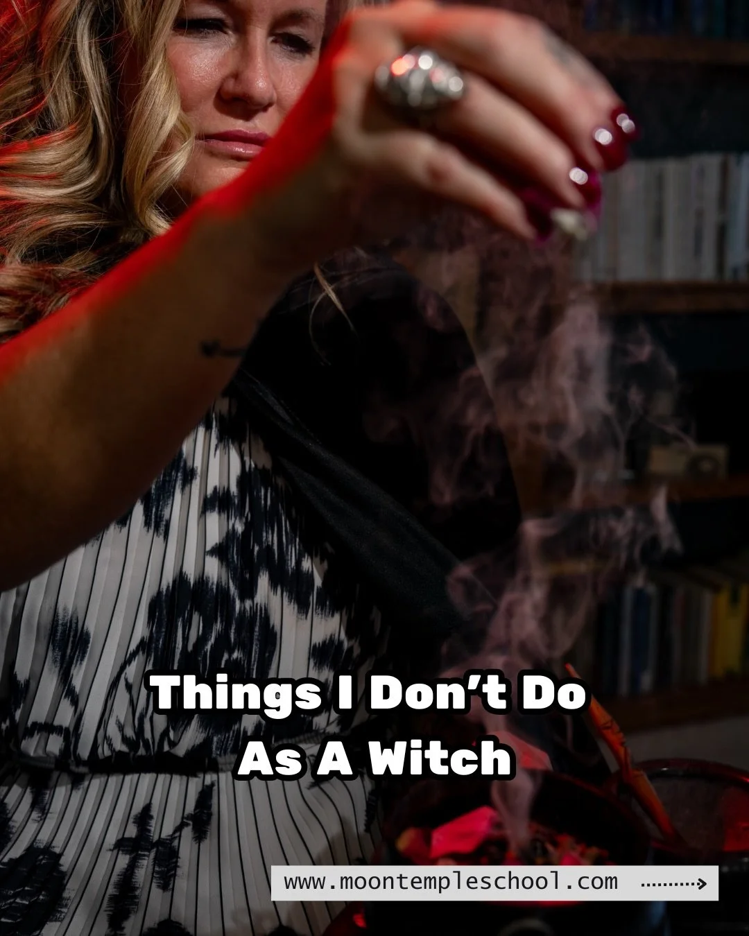 More 👇

Living a witch-led life means knowing what&rsquo;s for you and what&rsquo;s not for you, and how to express that in all things. 

What would you add to the list?

Want to learn exactly how to know what IS for you?

👉 Comment POWER and I&rsq