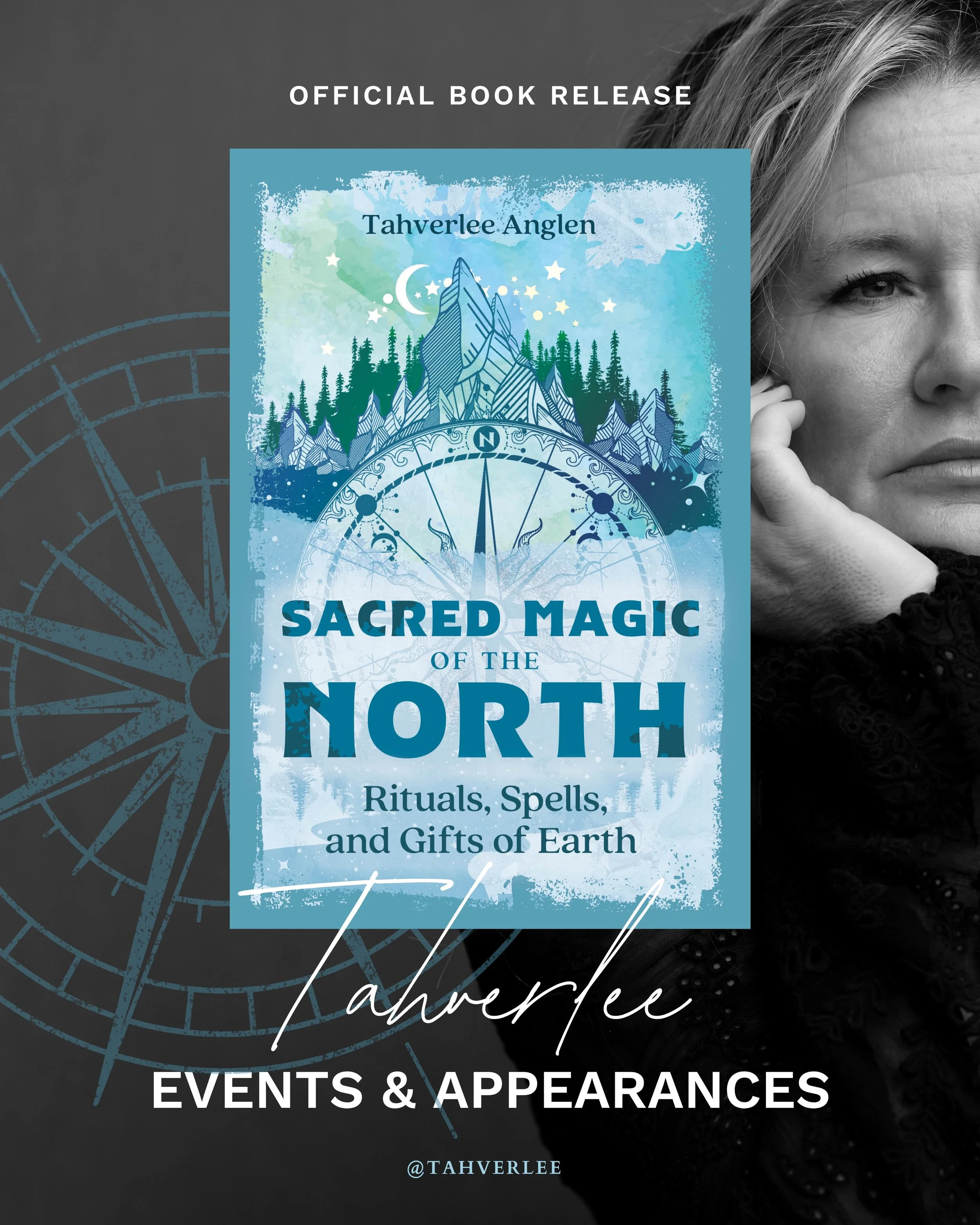 Let&rsquo;s start this NEW journey to &lsquo;The North&rsquo; &mdash; together. Join me at any one of my official book release events and appearances ✨ 

This body of work is so personal, so close to my heart, packed with my stories, rituals and spel