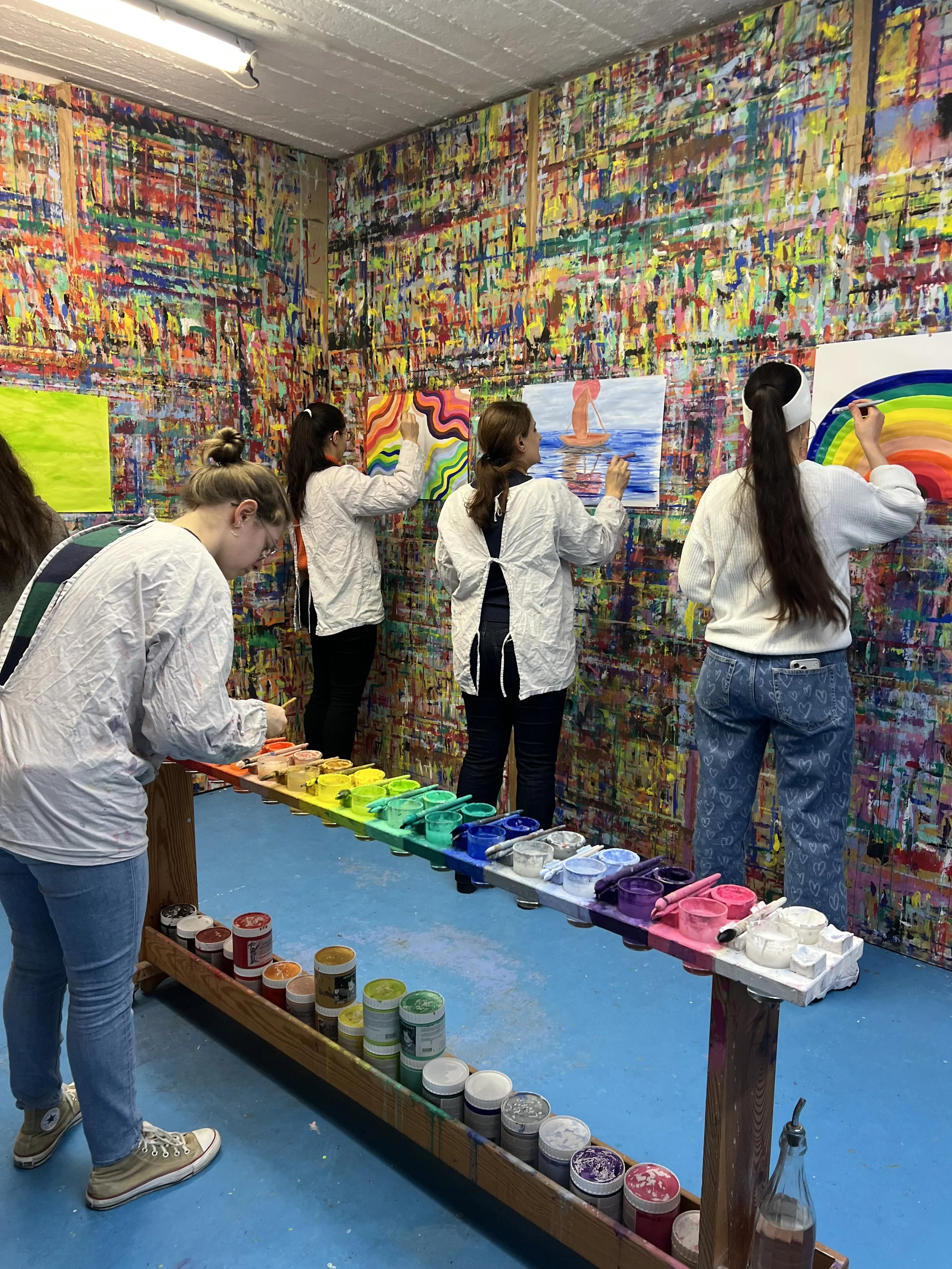 Kreatives Teamevent oder Teambuilding