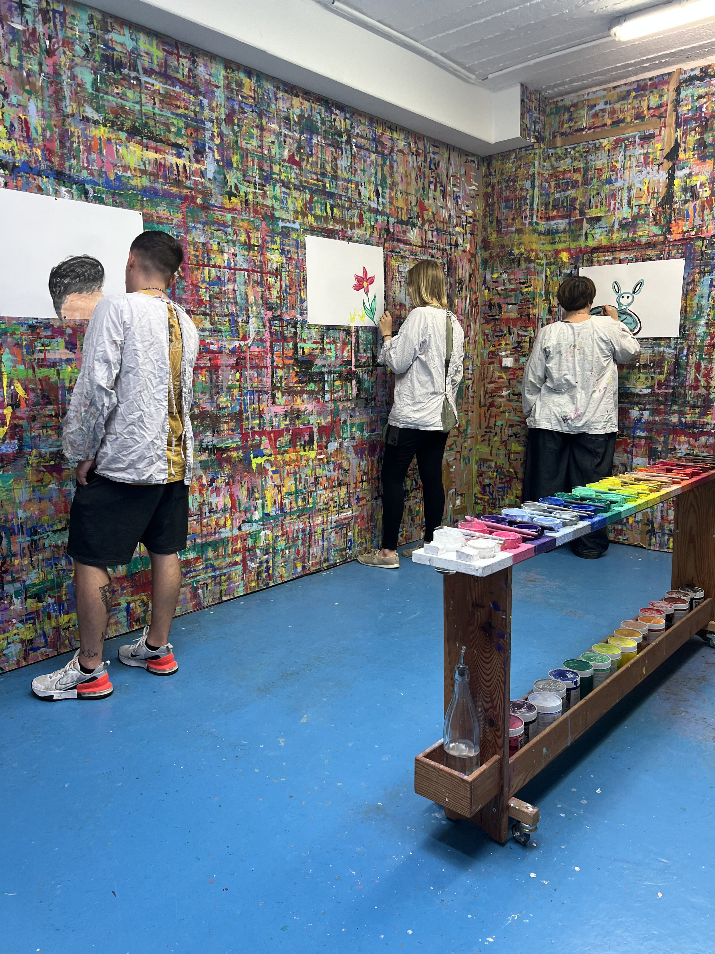 Kreatives Teamevent oder Teambuilding