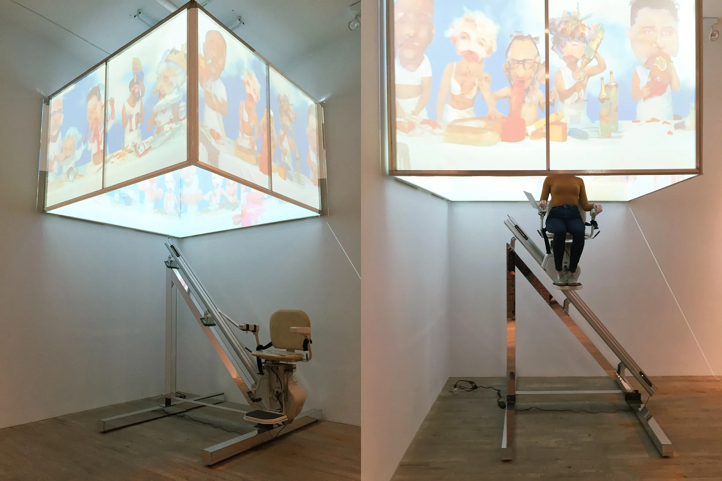 Jen Catron and Paul Outlaw
Gotterdammerung
four channel or single channel HD video
video in edition of 5 + AP
