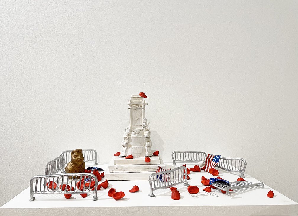 American Epoch part 2 (Insurrection!) 2021.
16” x 12” x7”