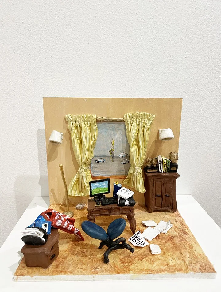 American Epoch part 4 (Nancy Pelosi’s desk). 2021.
8” x 8” x7”