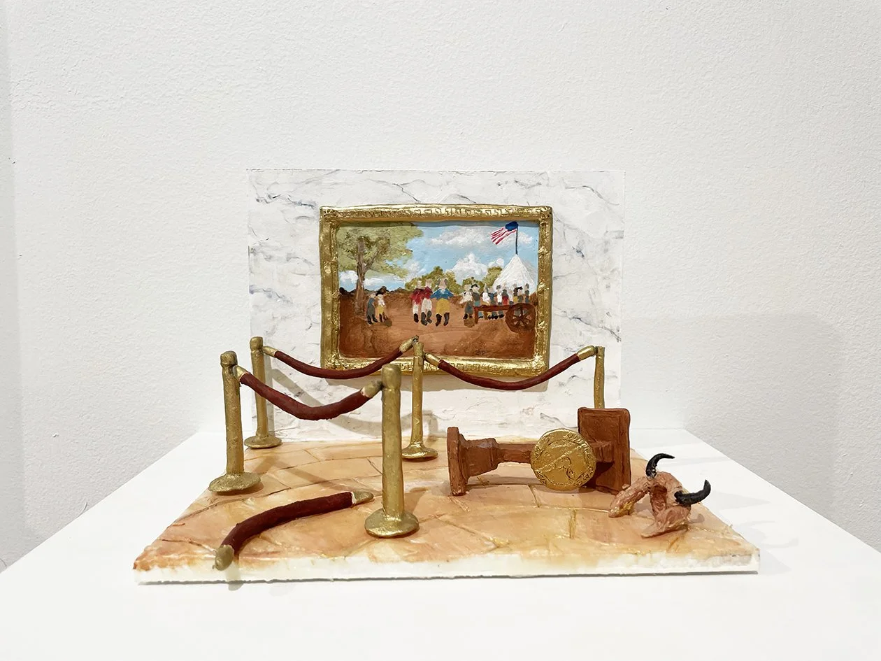 American Epoch part 1 (Insurrection). 2021.
7” x 7”x 4”