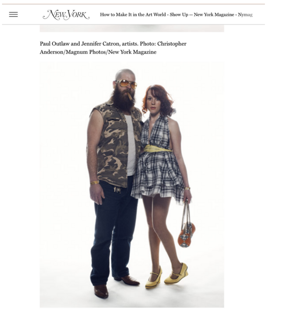 NY MAG. How to make it in the art world