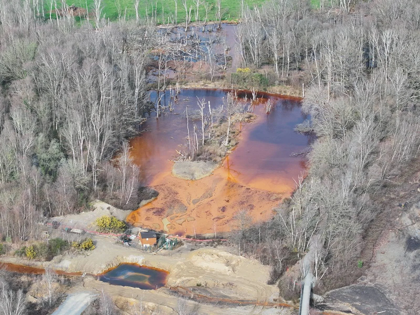 NaoDrone - Drone environnement mine d'Abbaretz 44 Loire-Atlantique