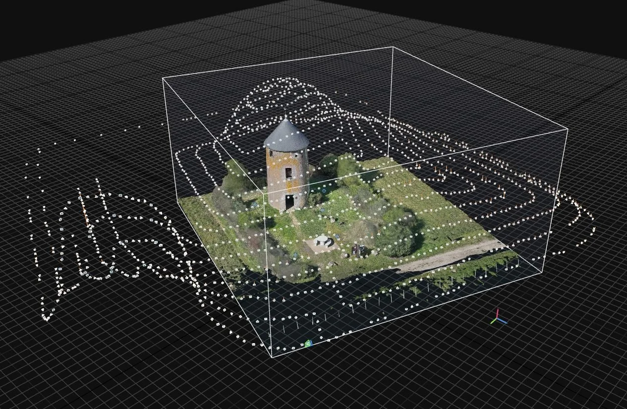 NaoDrone - Photogrammétrie drone moulin de la Minière 44 Loire-Atlantique