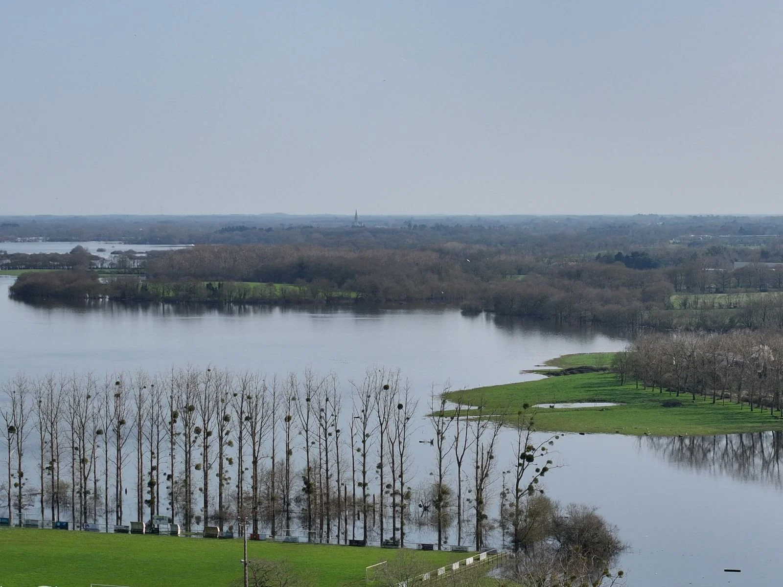 NaoDrone - Drone environnement zones humides lac de Grand-Lieu 44 Loire-Atlantique