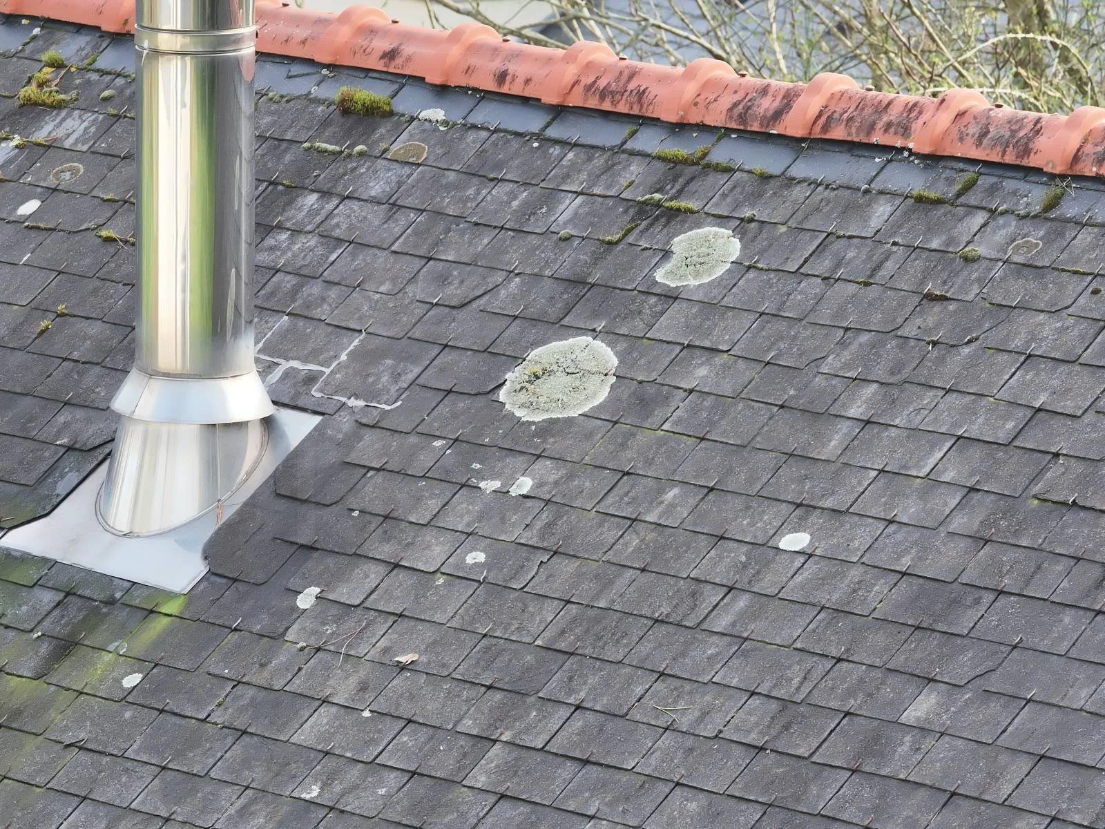 NaoDrone - Inspection drone toiture ardoise 44 Loire-Atlantique