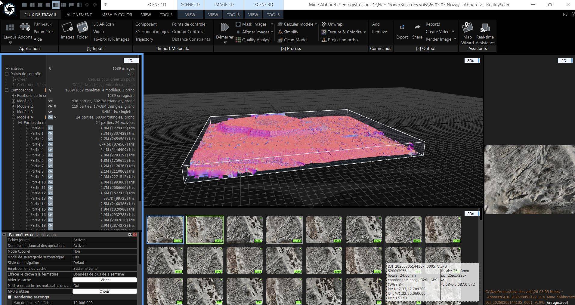 NaoDrone - Photogrammétrie drone Reality Scan 44 Loire-Atlantique