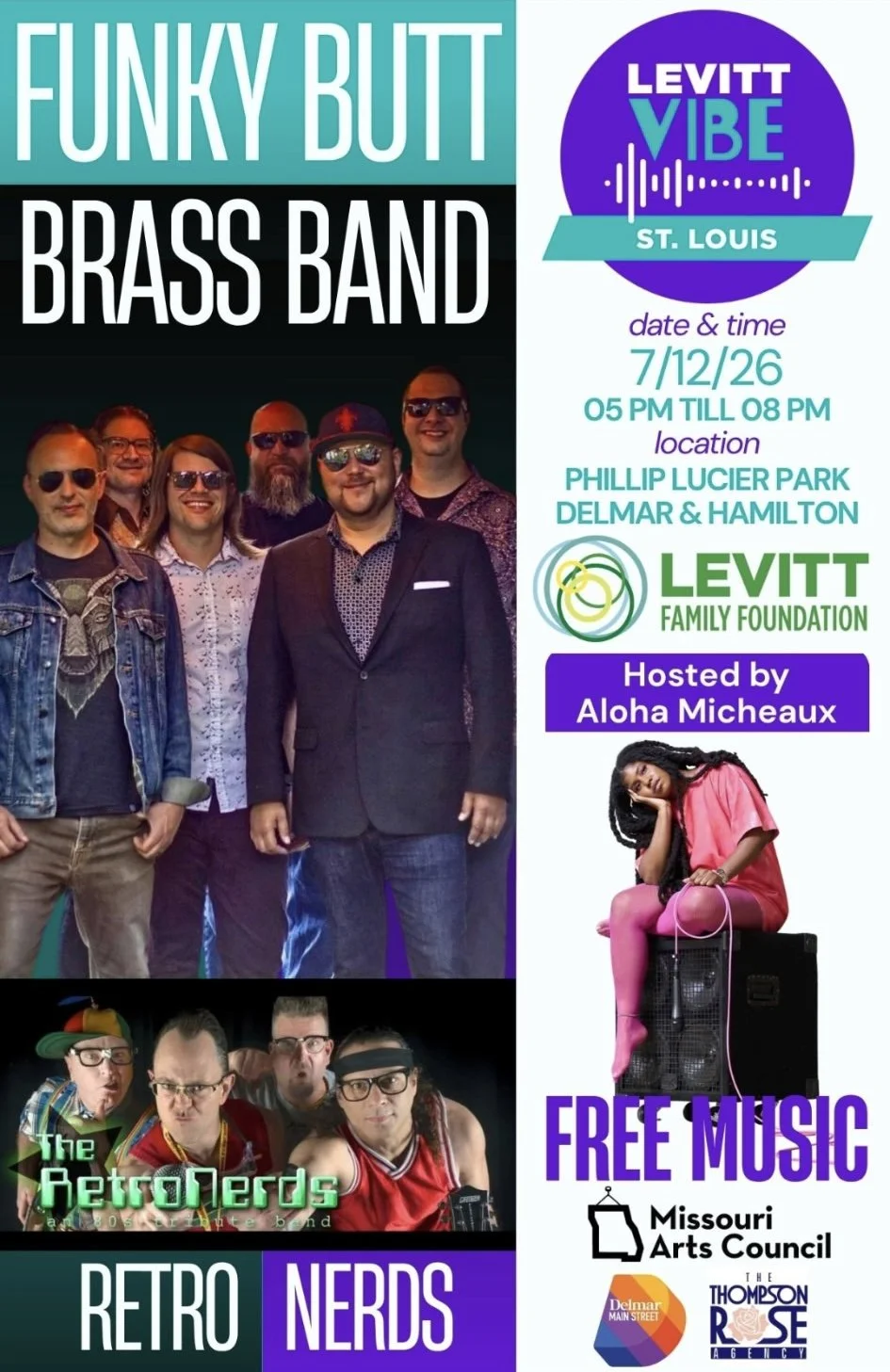 Levitt VIBE STL Music Series: FUNKY BUTT BRASS BAND