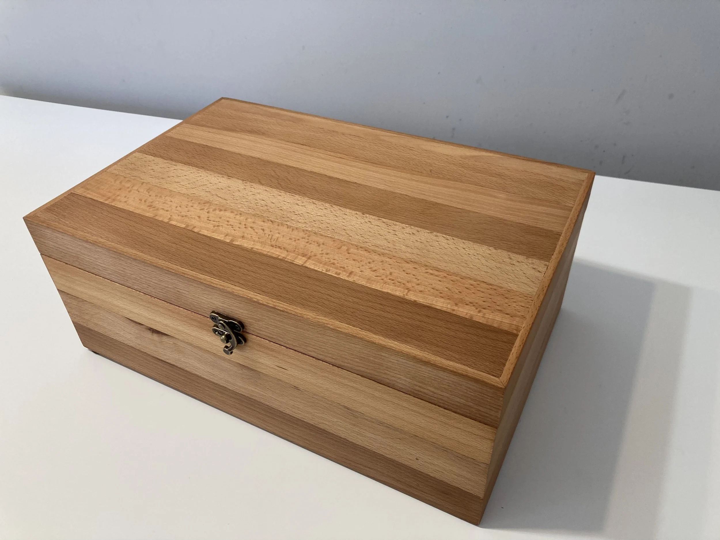 Large memory box - Beech