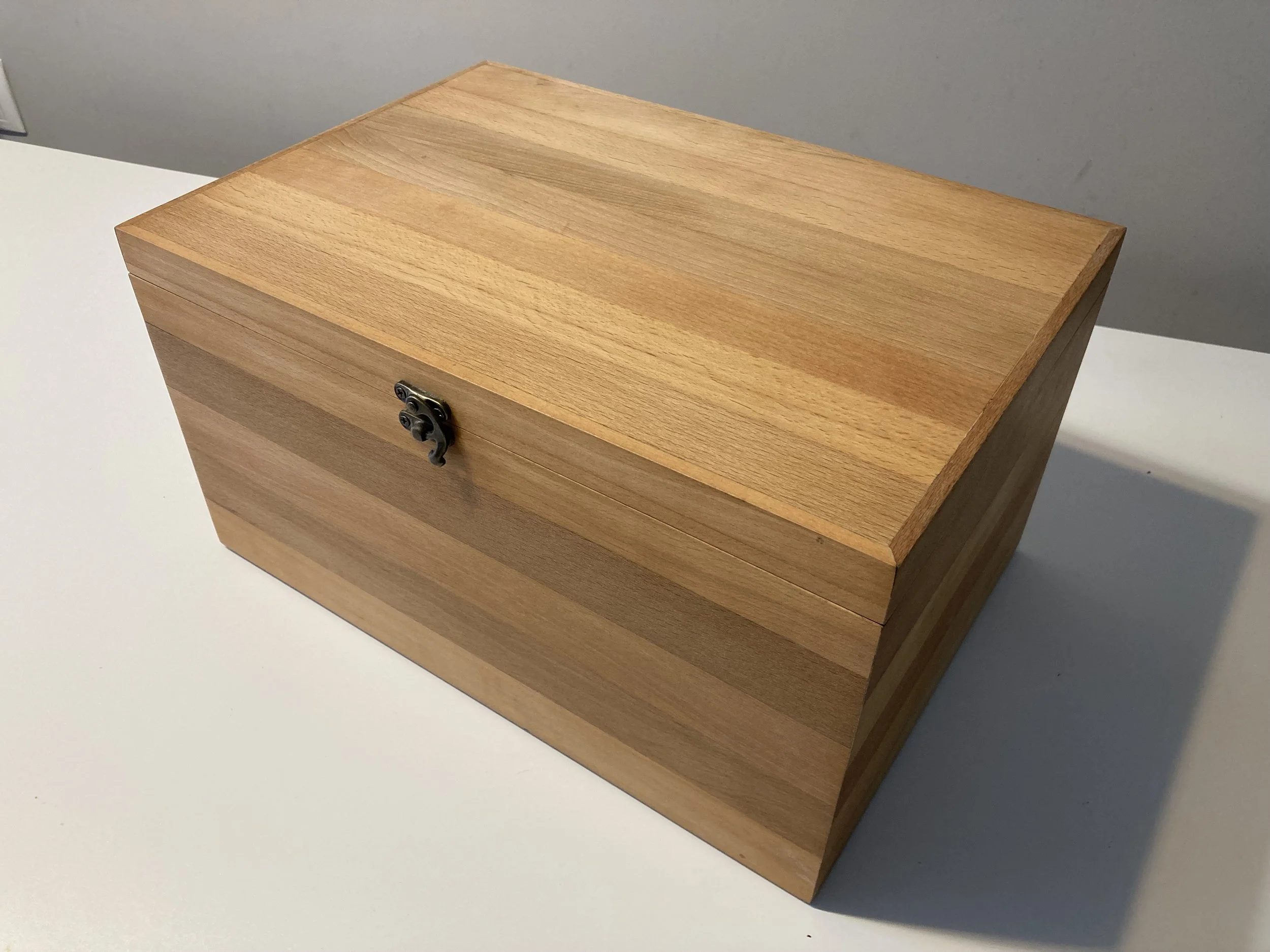 Large keepsake box - under construction