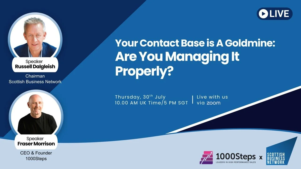 Your Contact Base is A Goldmine: Are You Managing It Properly?