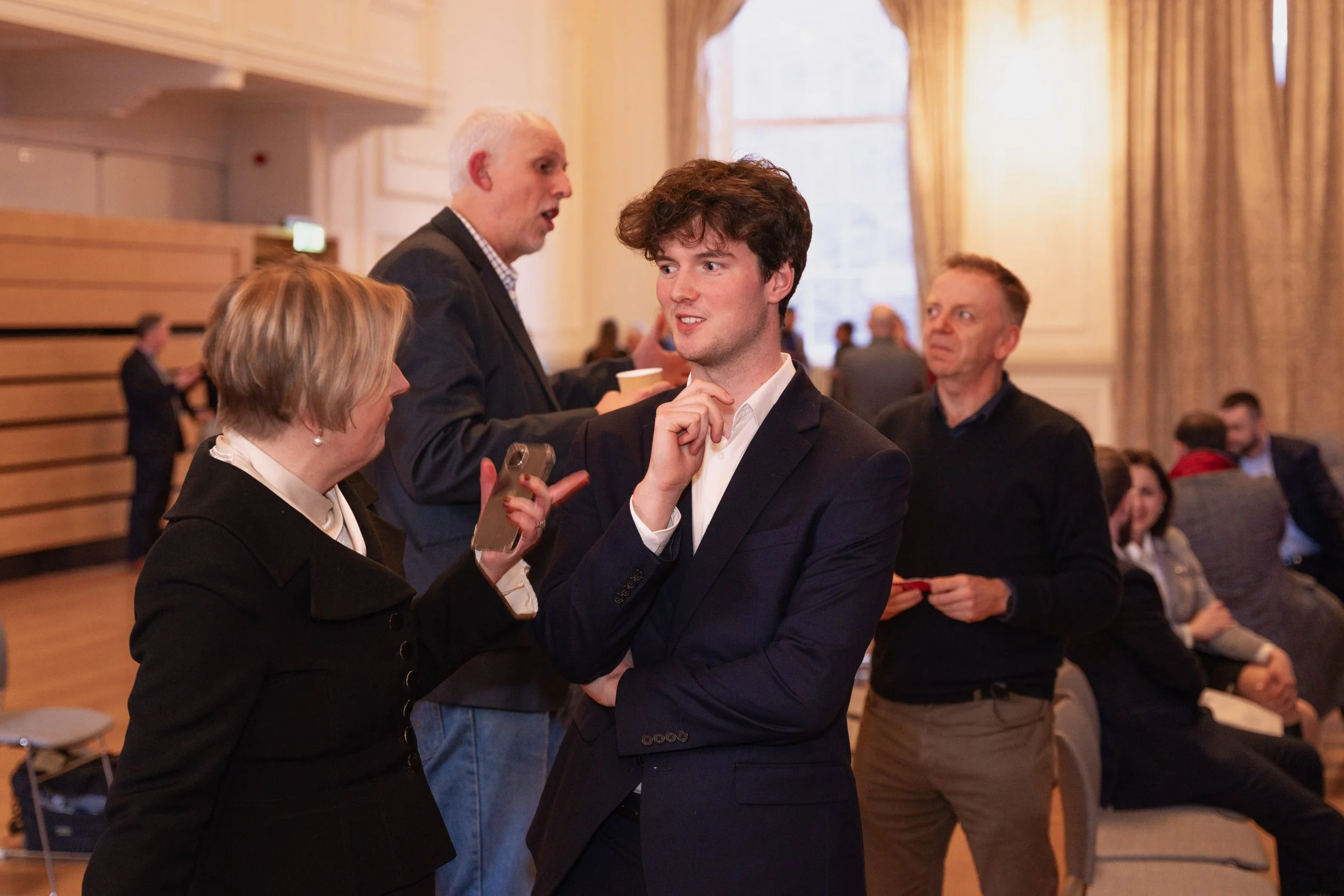 Attendees from Scottish Business Network's premiere conference Globally Connecting hosted in Edinburgh, Scotland.