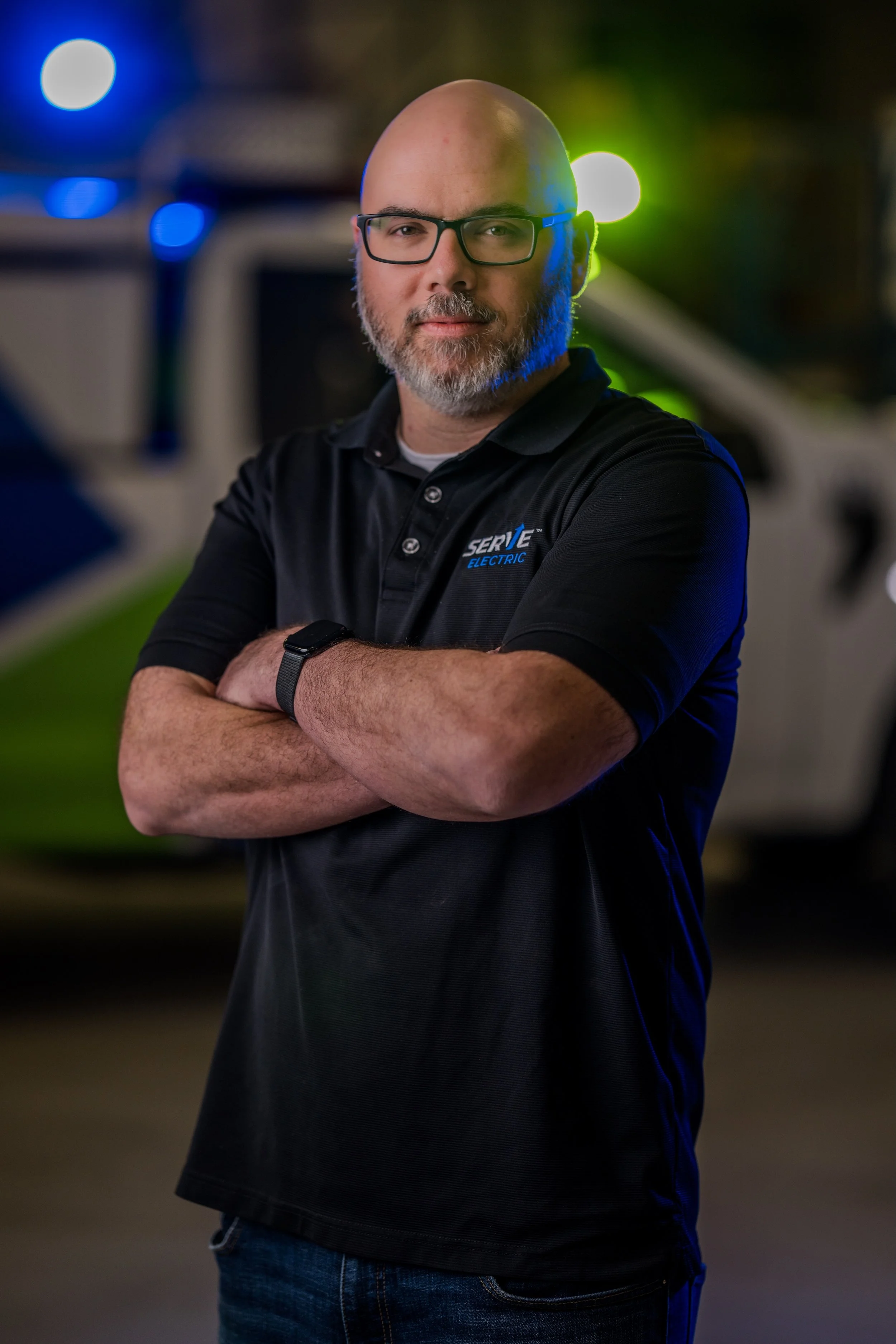 Evan Beck, Plymouth Branch Manager, Serve Electric
