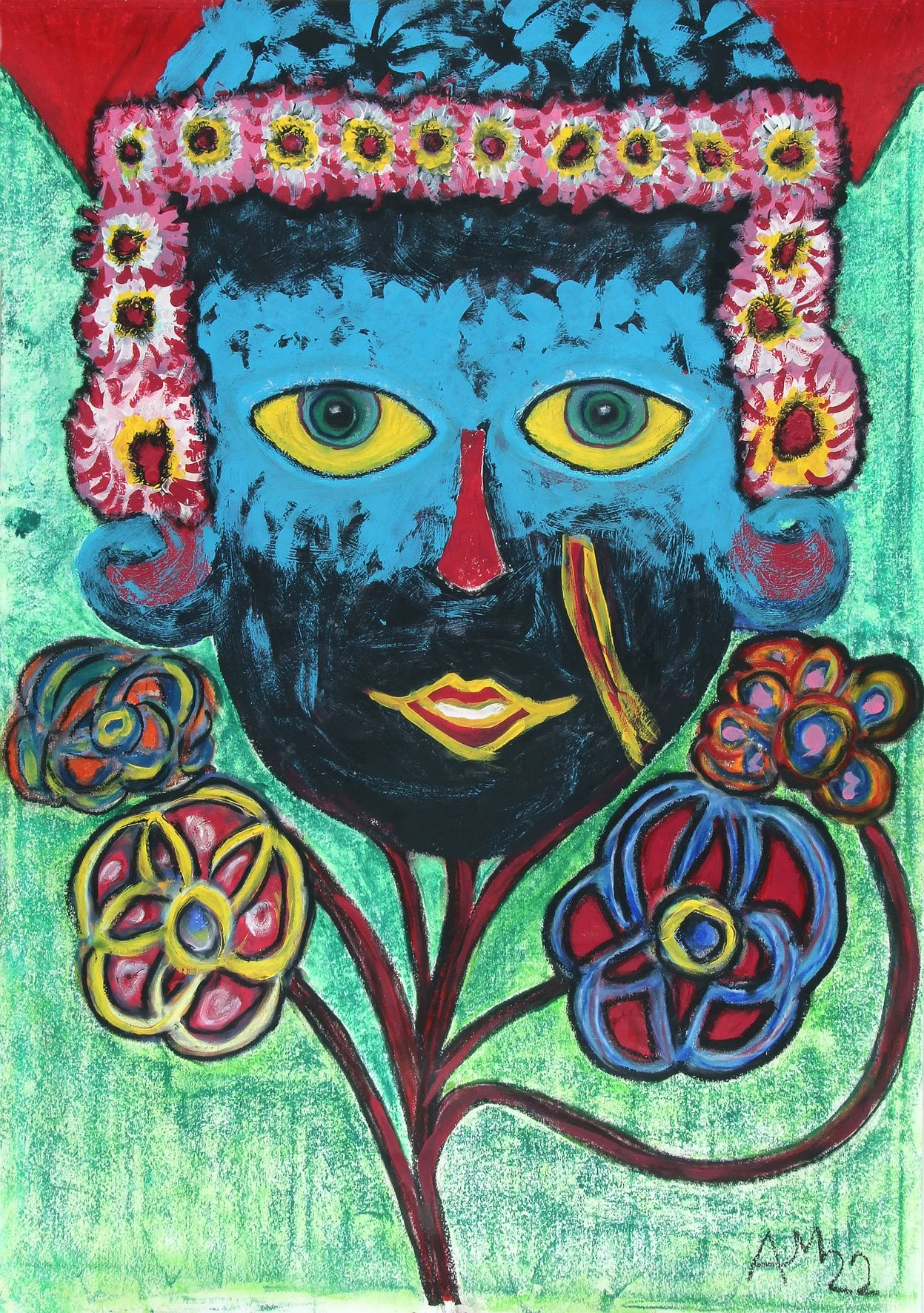 Mixed Media 
Papier
100x80 cm
2023