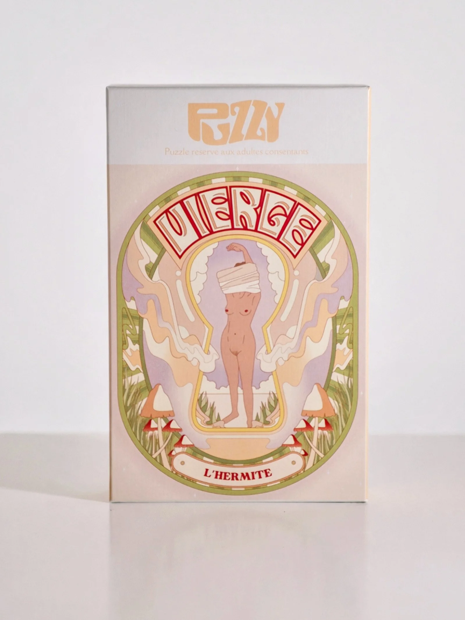 Puzzle érotique Vierge L'Hermite 500 pièces illustration astrologique Puzzy